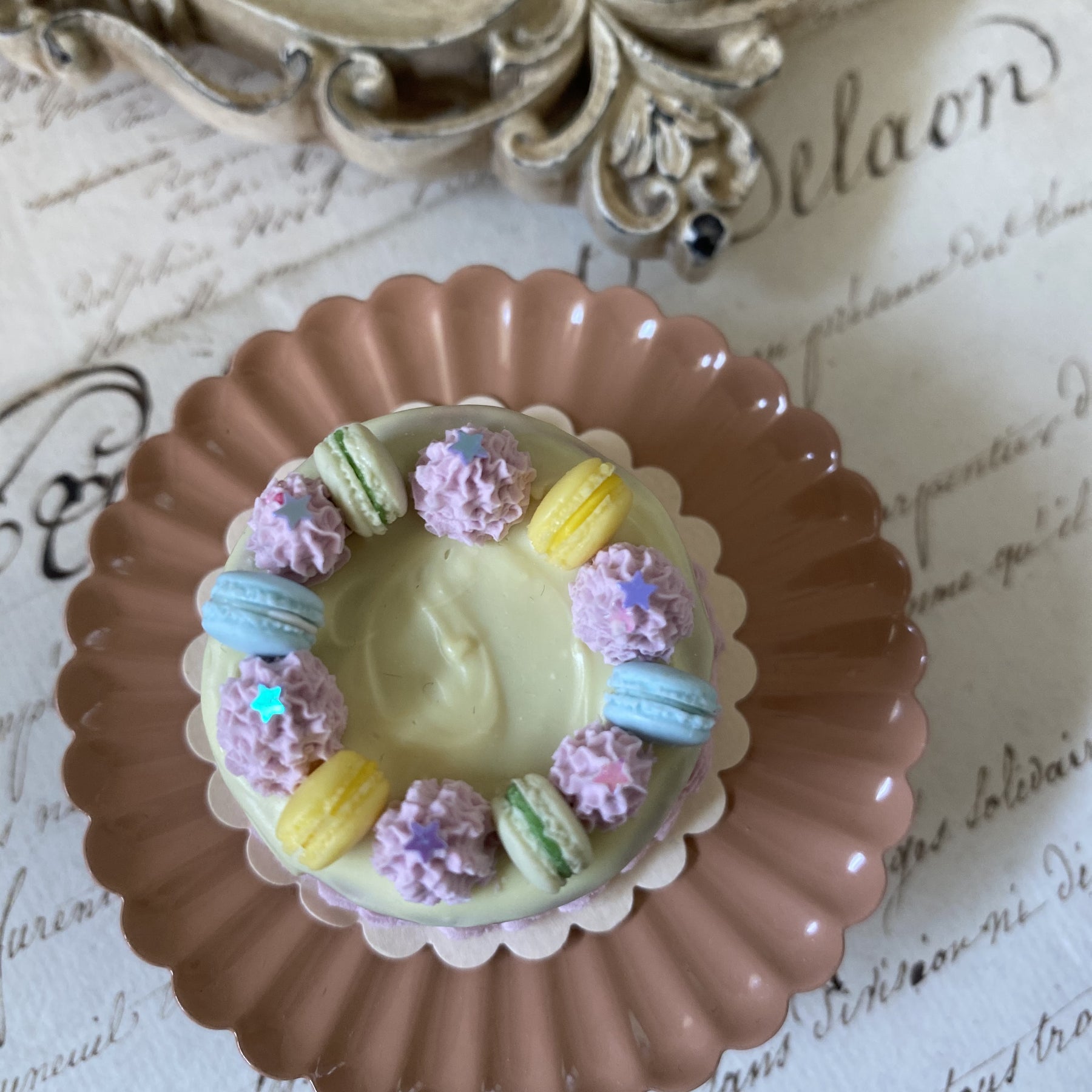 Macaron cake, 1:6 scale - MINIATURE NON EDIBLE