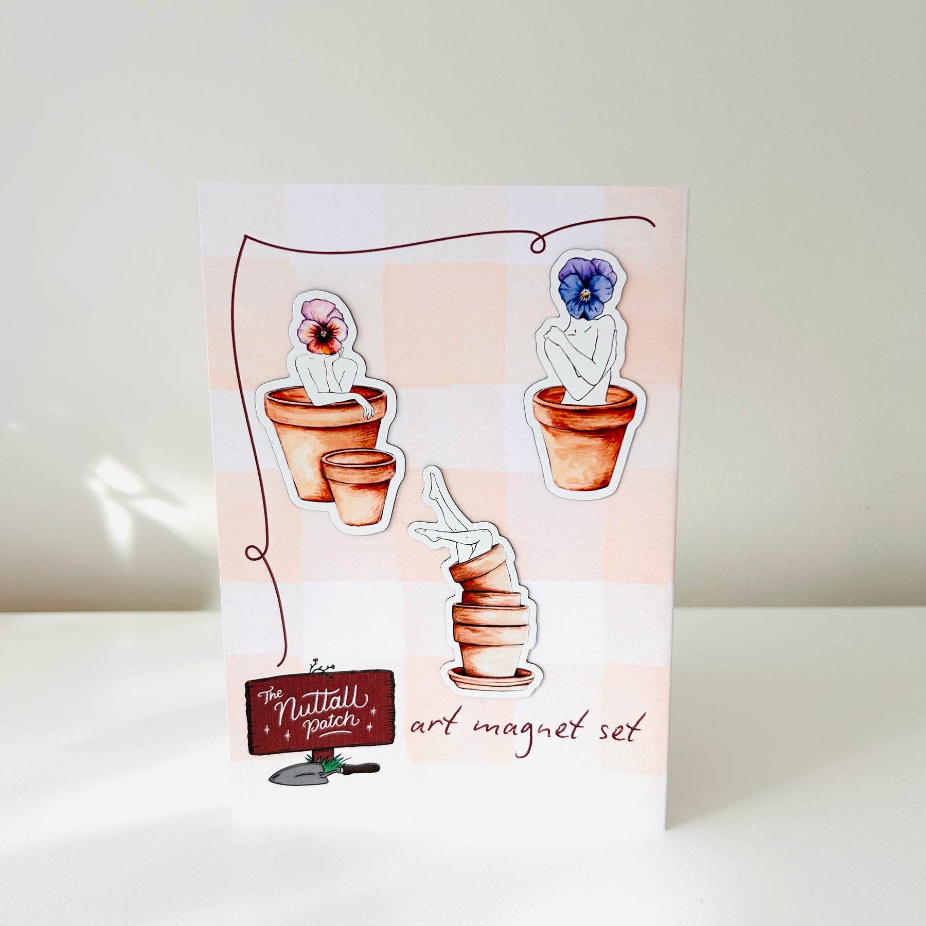 Art Magnet Set - Viola Girls