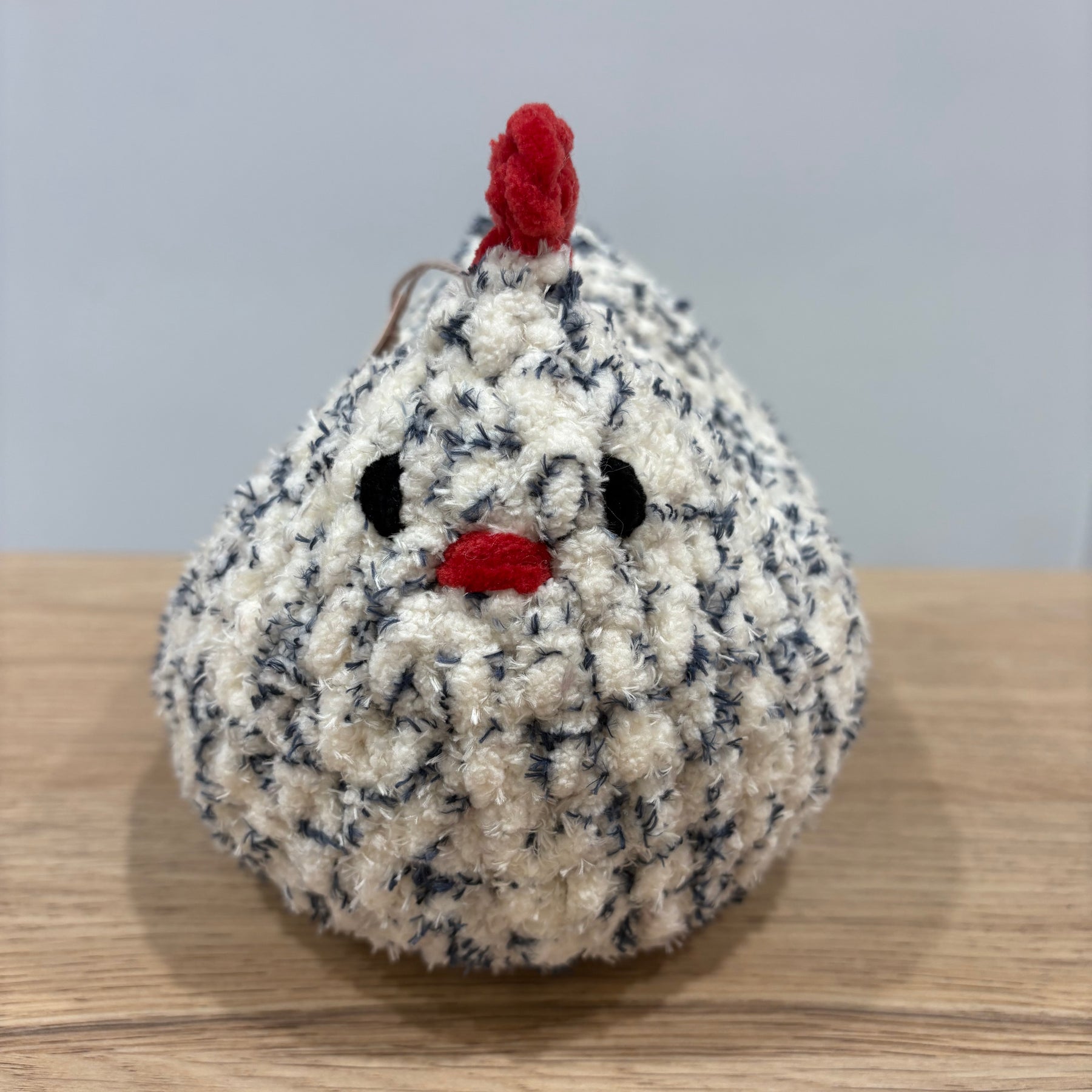 Emotional Support Chicken - Black and White Speckled