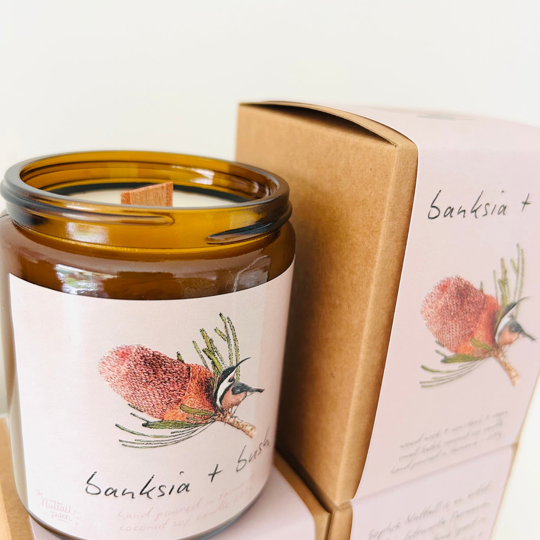 Art Candle - Banksia + Bush