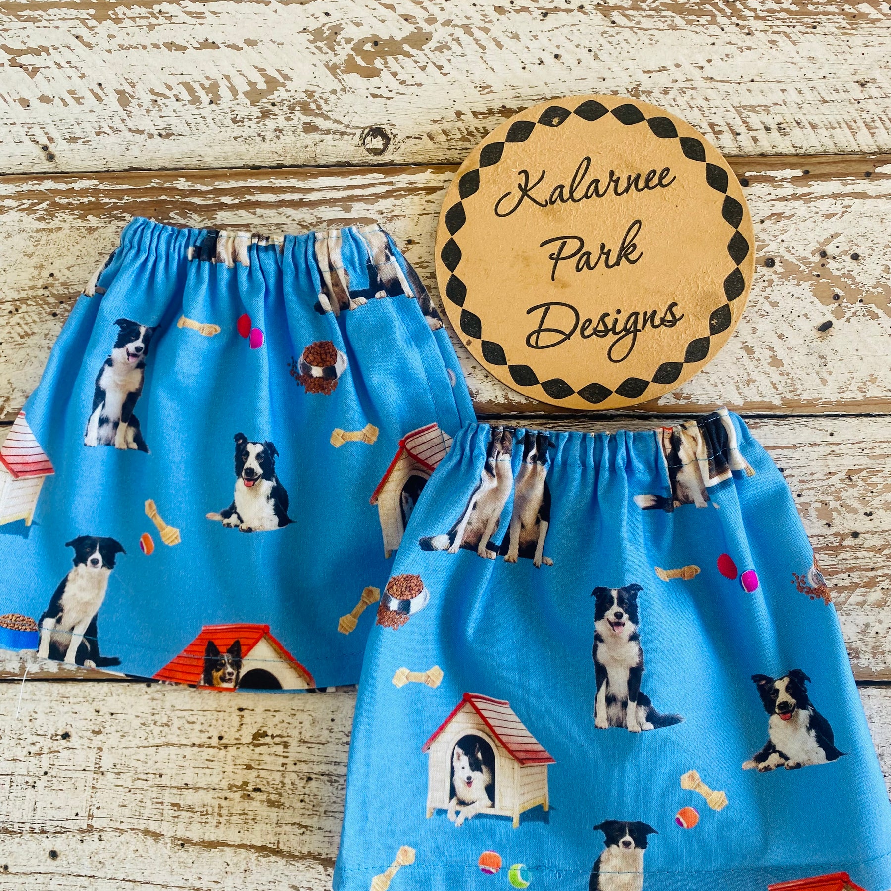 ''Border Collie'' Adult Size and Kids Size Sock Savers