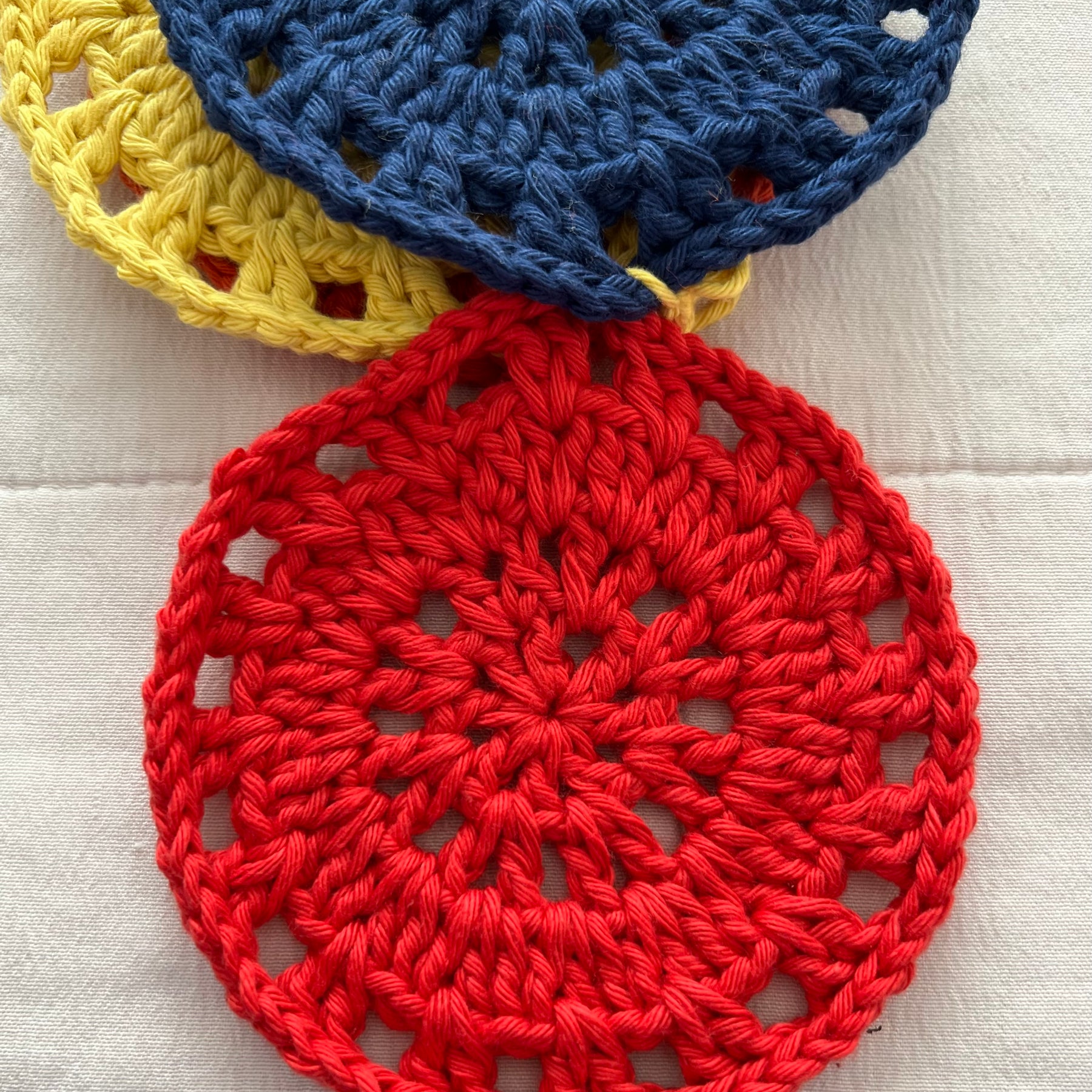 Crochet Coaster Set