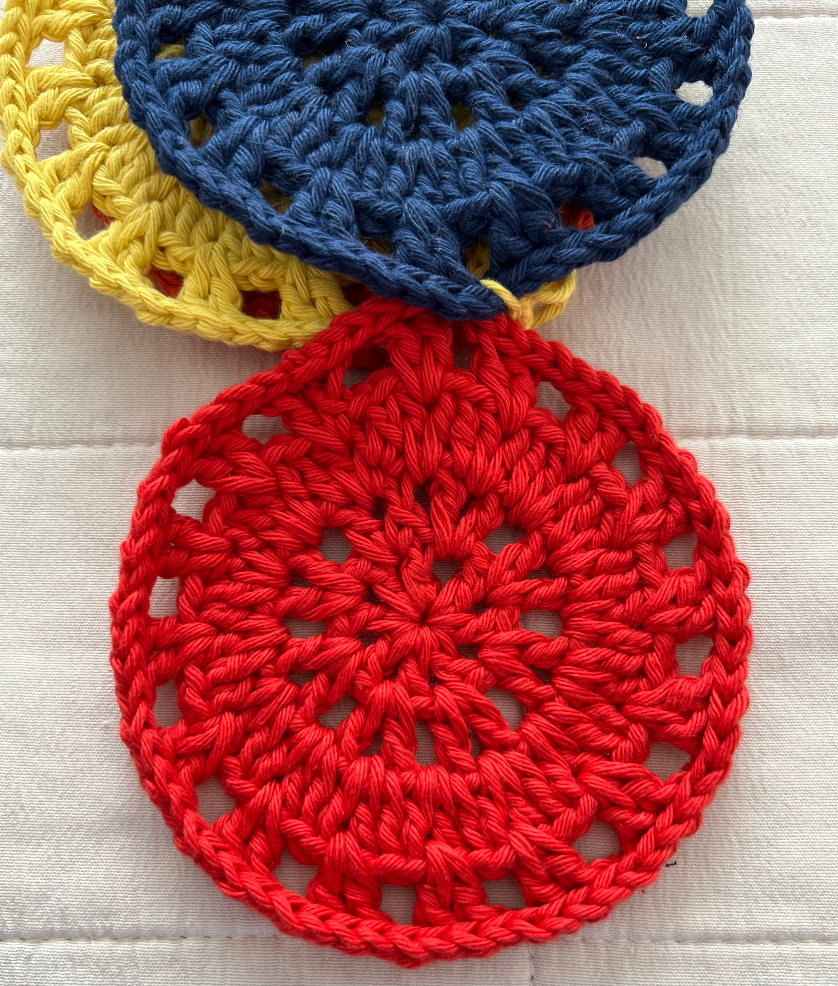 Crochet Coaster Set