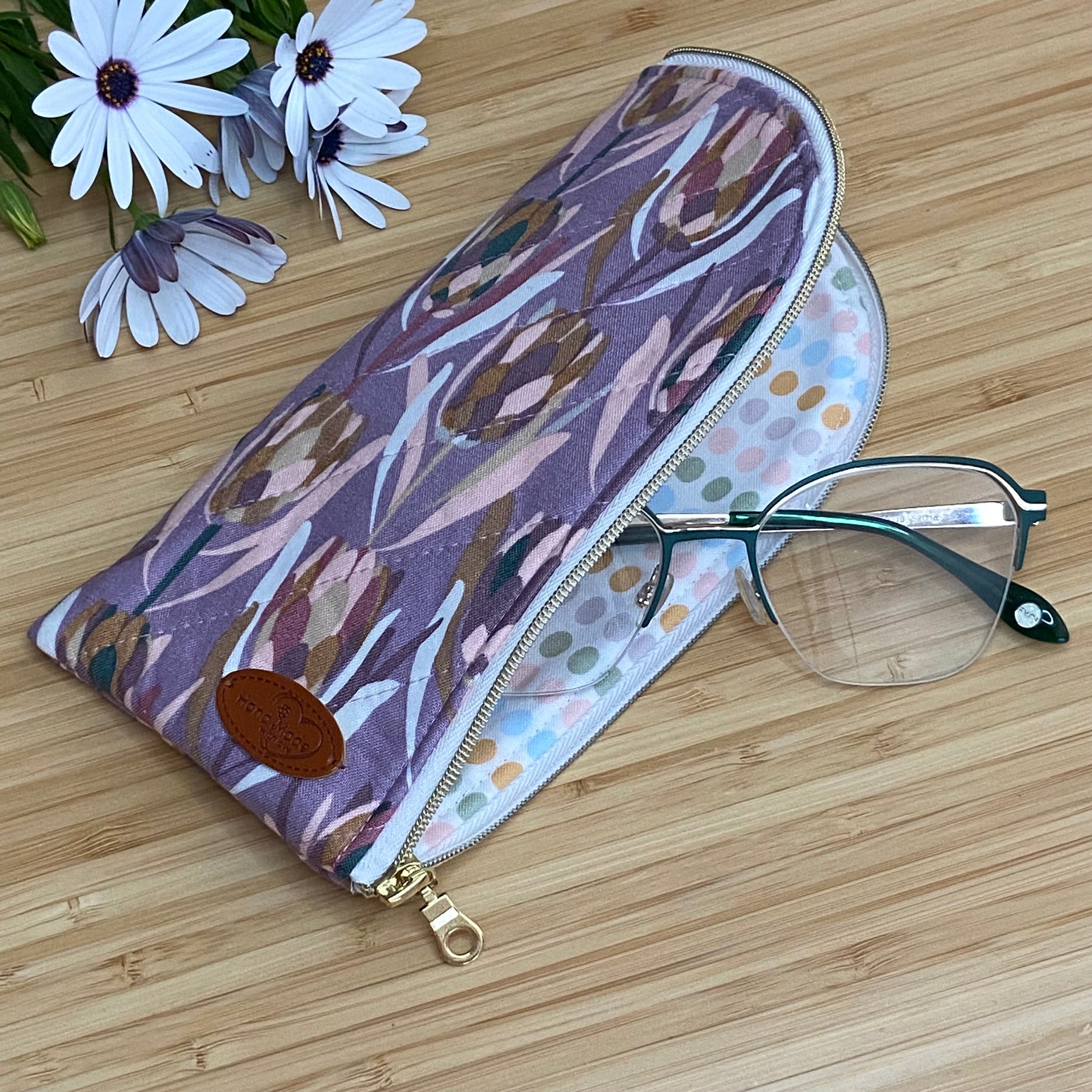 Glasses Case - Australian Themed Fabric