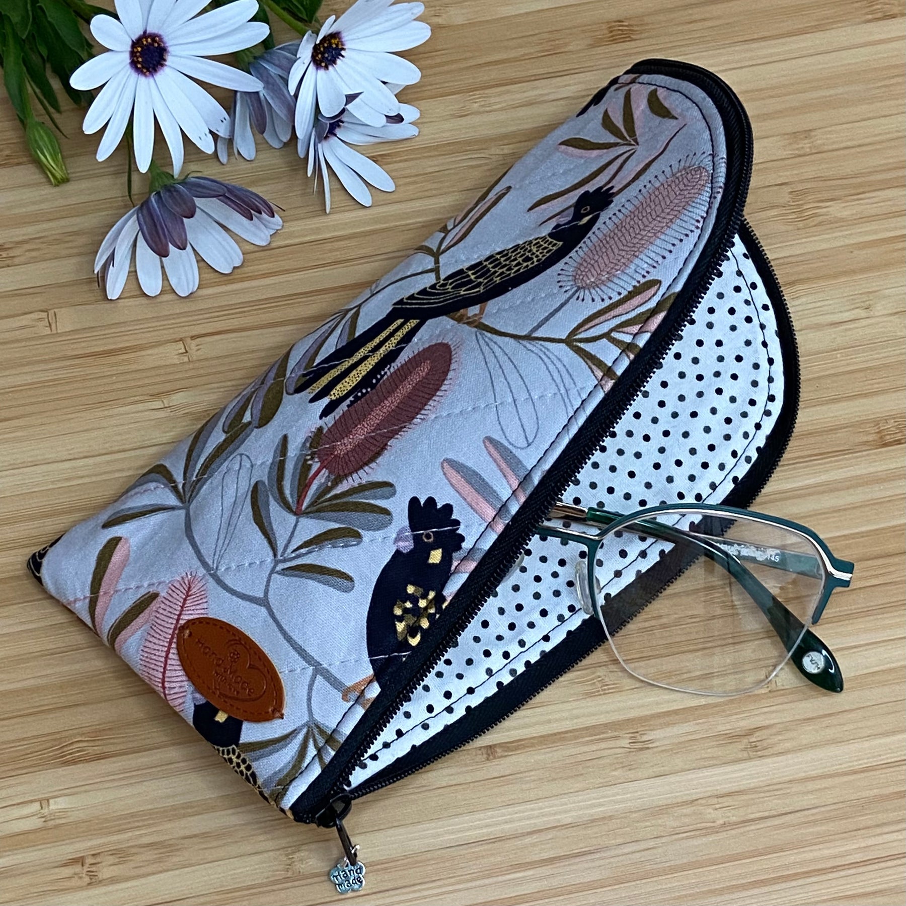 Glasses Case - Australian Themed Fabric