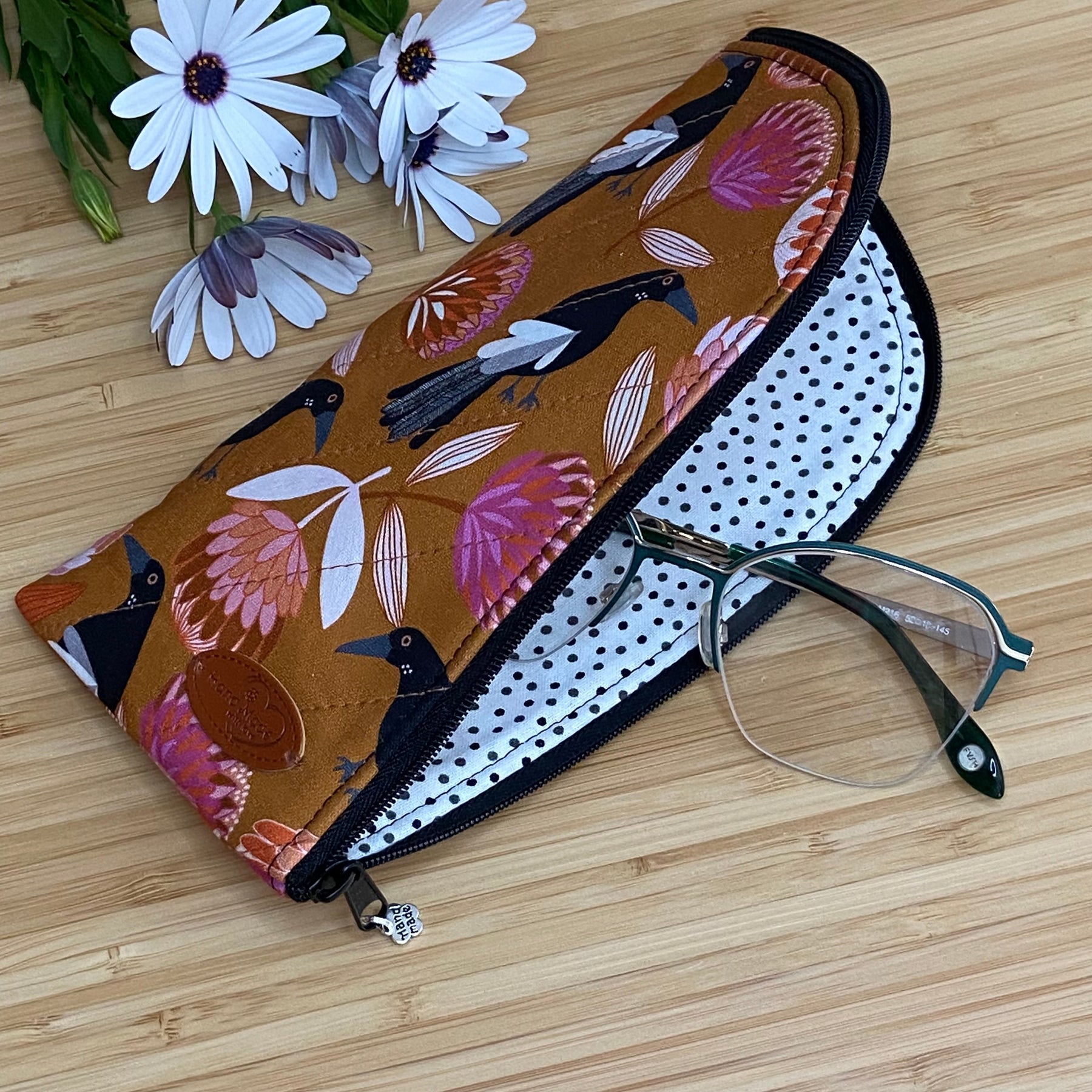 Glasses Case - Australian Themed Fabric