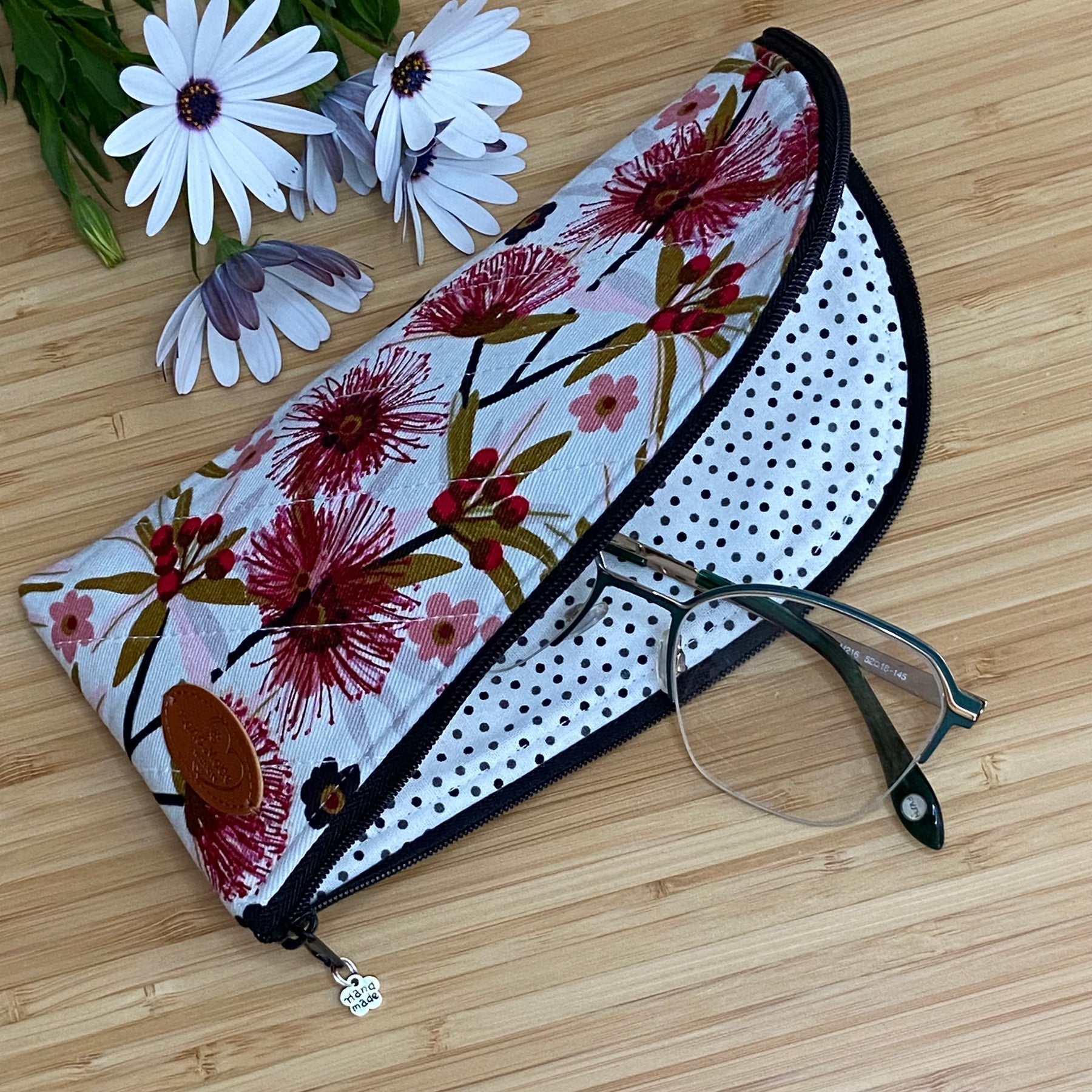 Glasses Case - Australian Themed Fabric