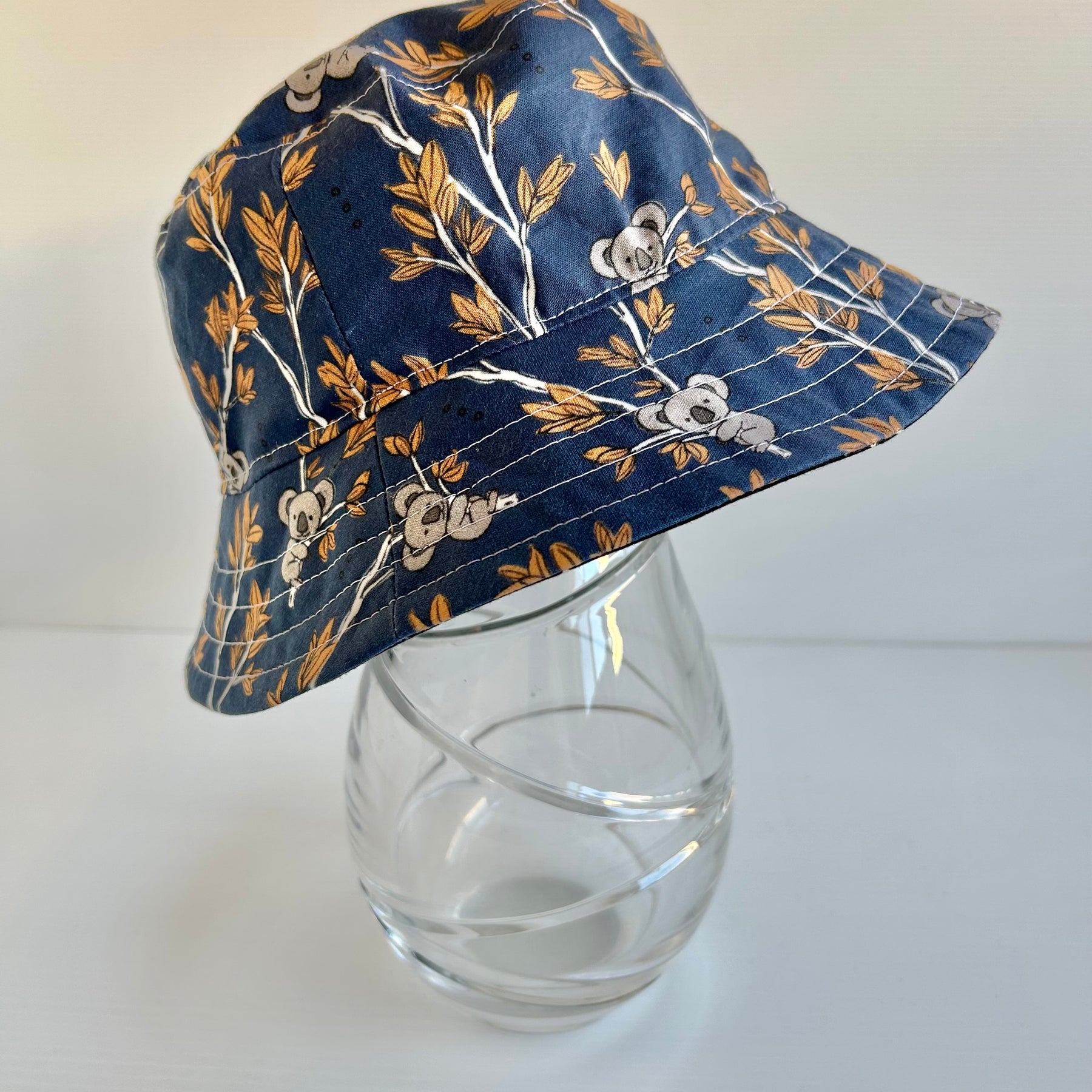 Summer hat in little koala fabric