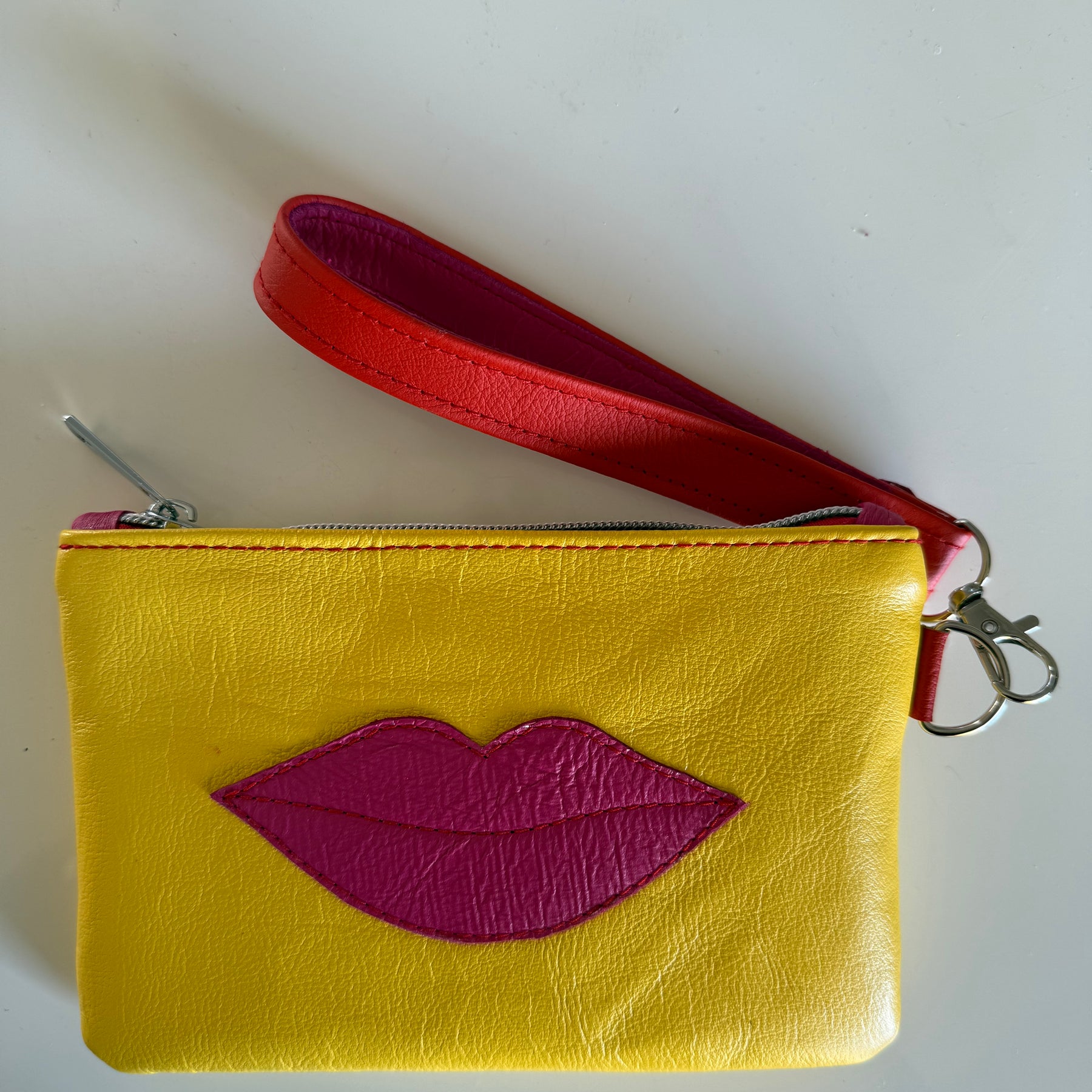 Mini ‘Lippy’ wristlet clutch/ pouch
