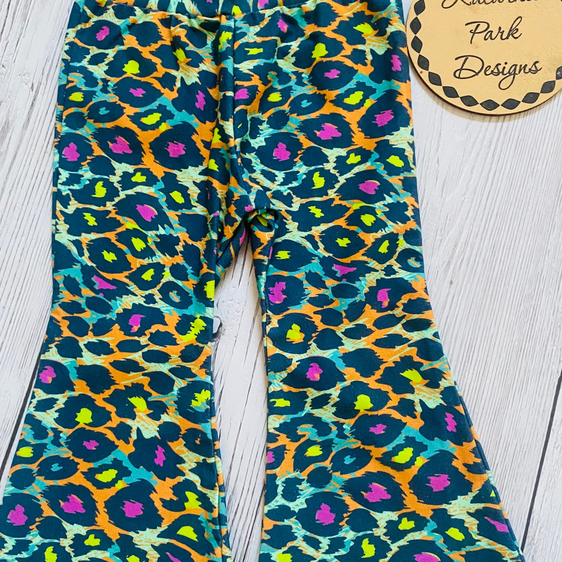 Groovy Spots One Shoulder Tank and Flares Two Piece Set Size 2