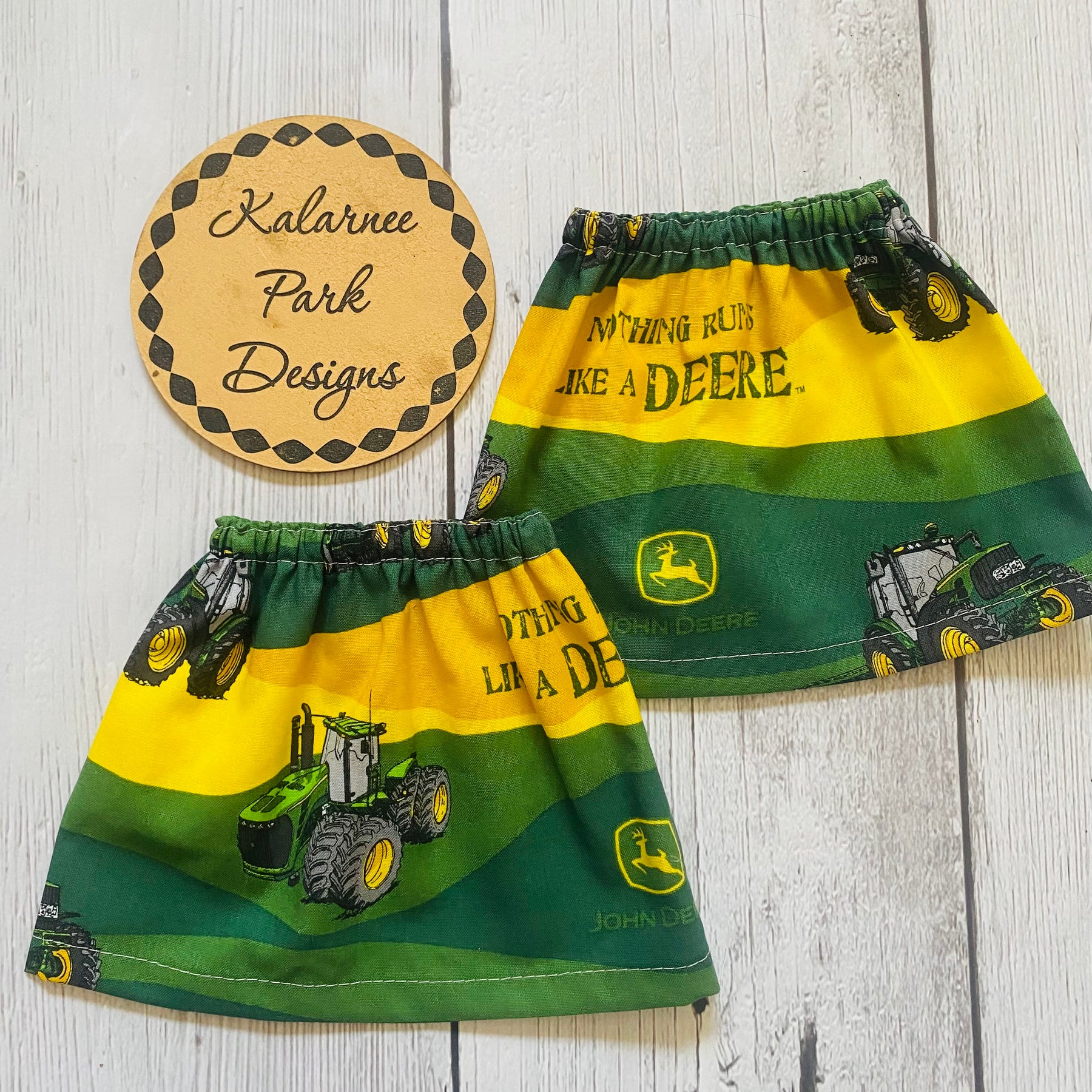 ''Nothing Runs Like a Deere" Adult Sock Savers
