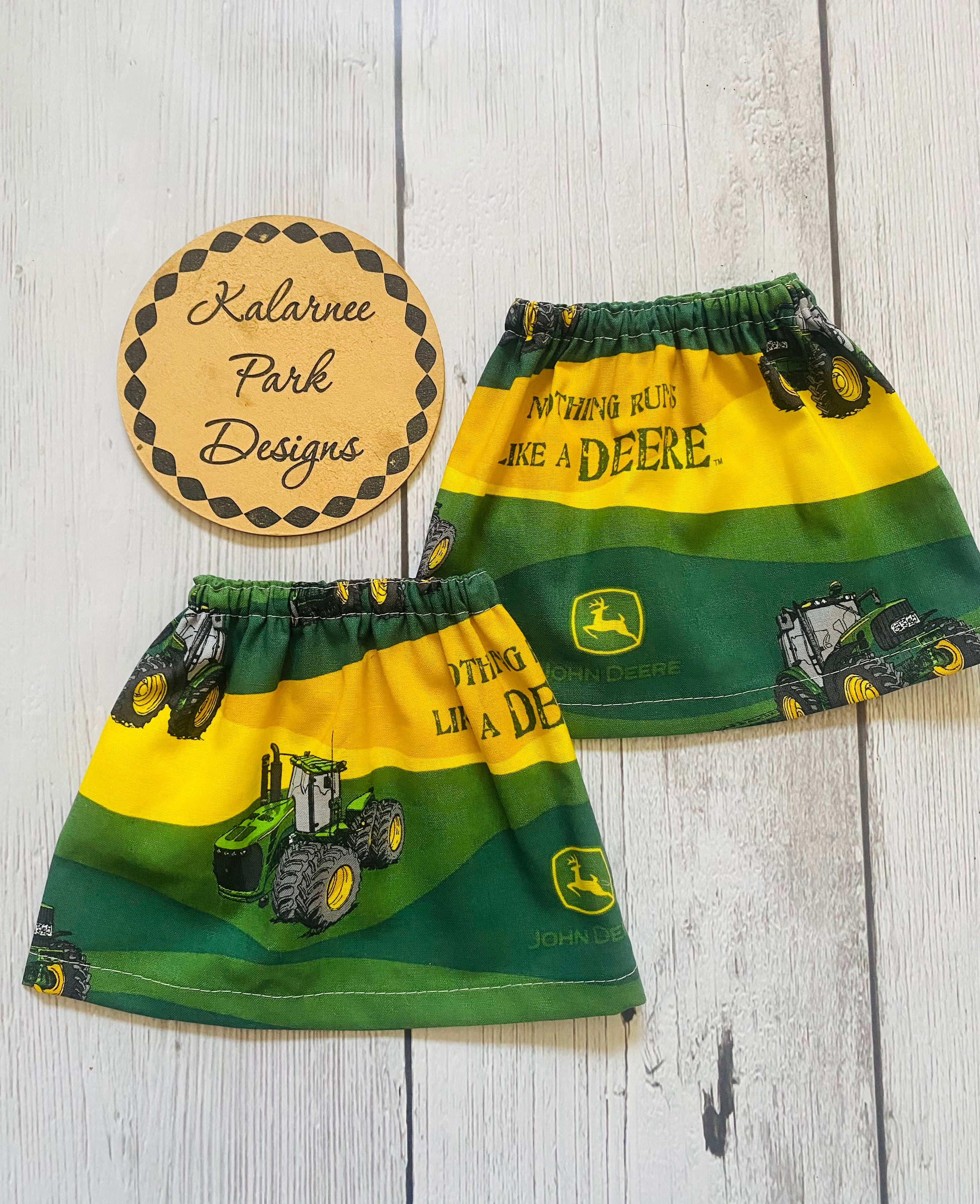''Nothing Runs Like a Deere" Adult Sock Savers
