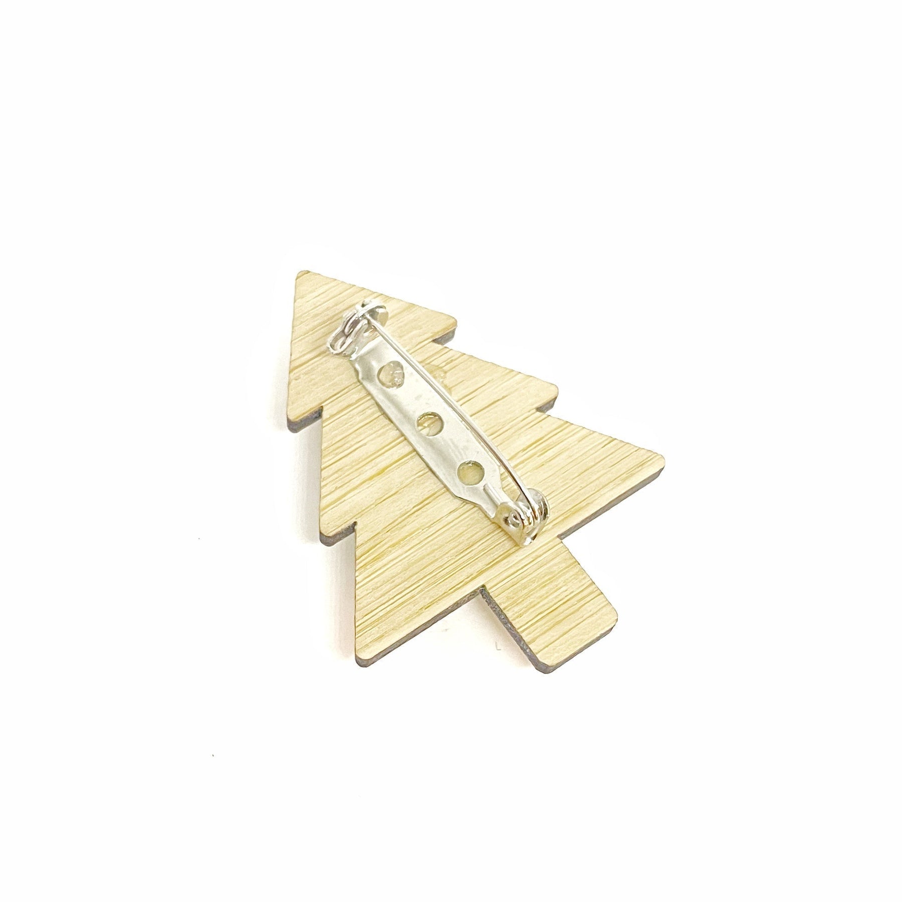 Kimono Christmas Tree Brooch with Gift Tin