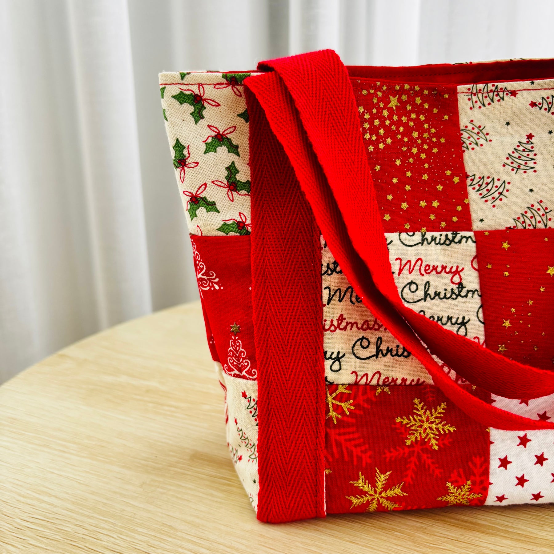 Sustainable  Christmas Gift & Keepsake lined Bags