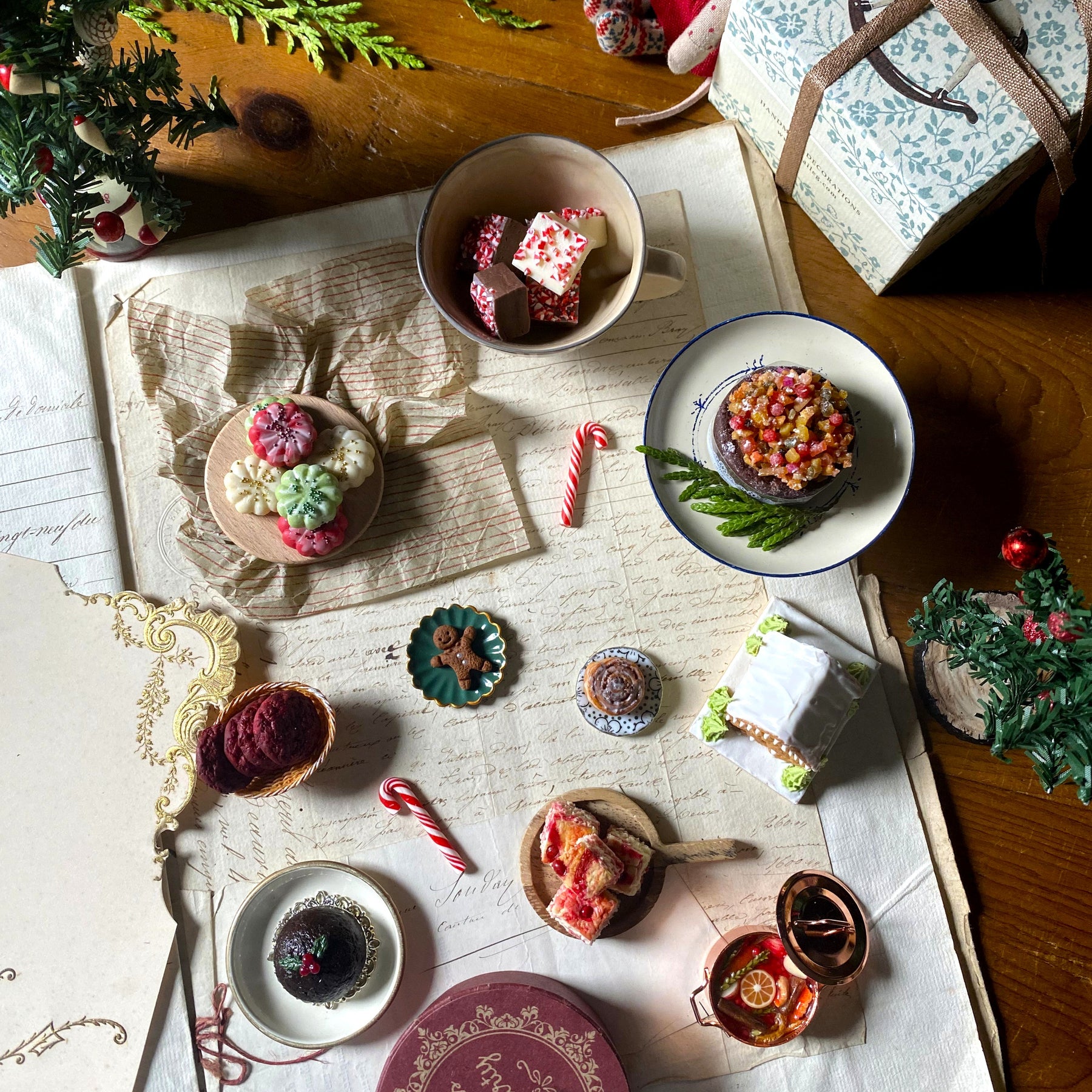 Christmas simmer pot 1:12 scale