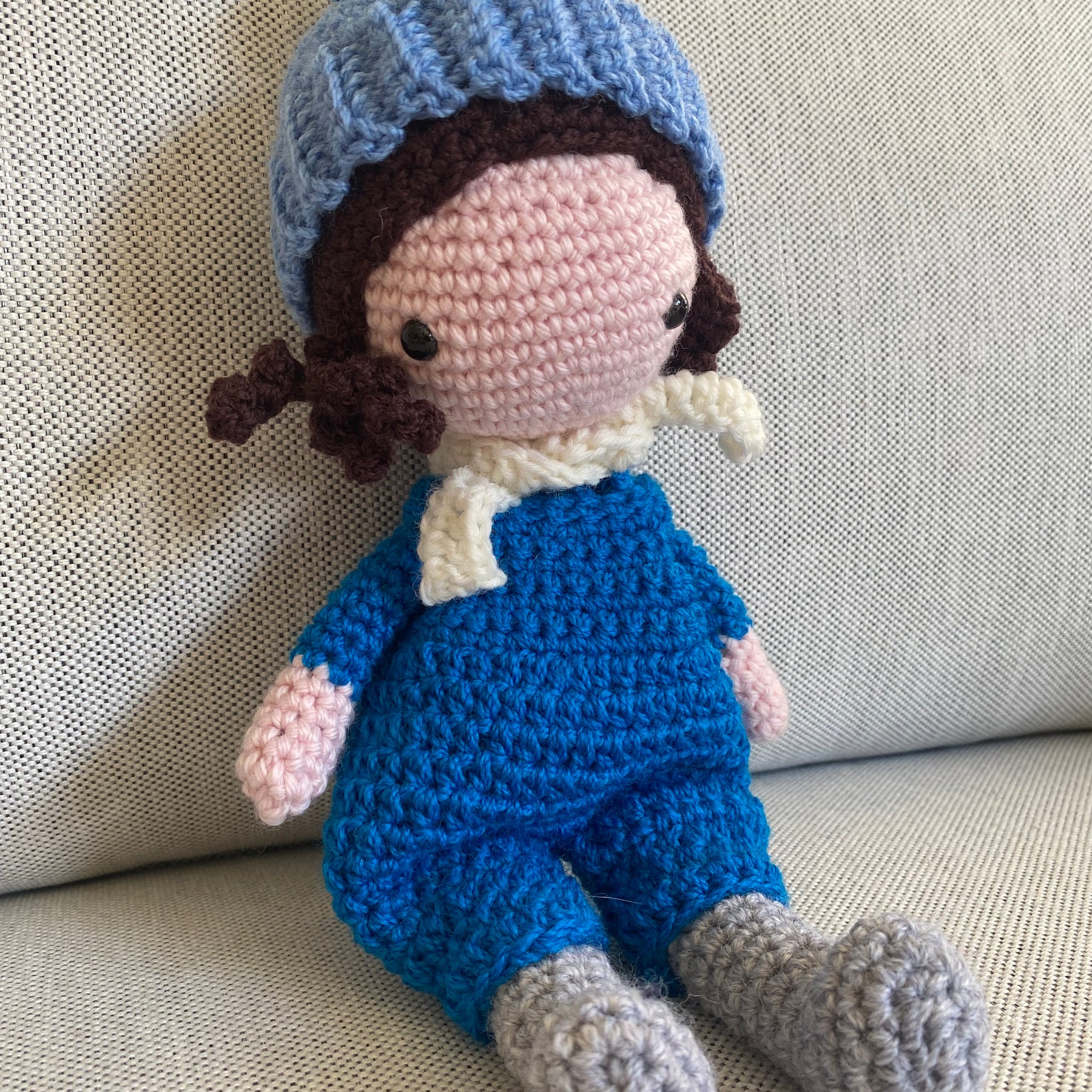 Zoe - Crocheted Doll