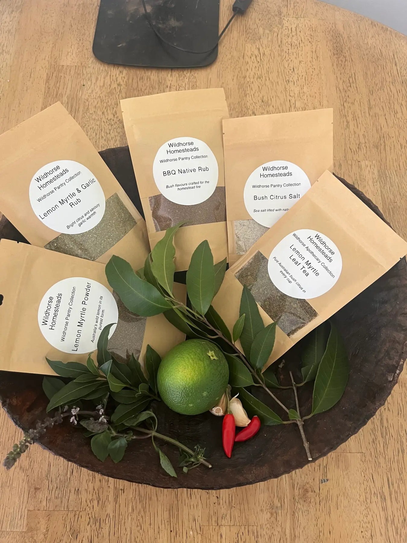 Lemon Myrtle & Garlic Rub (80g)