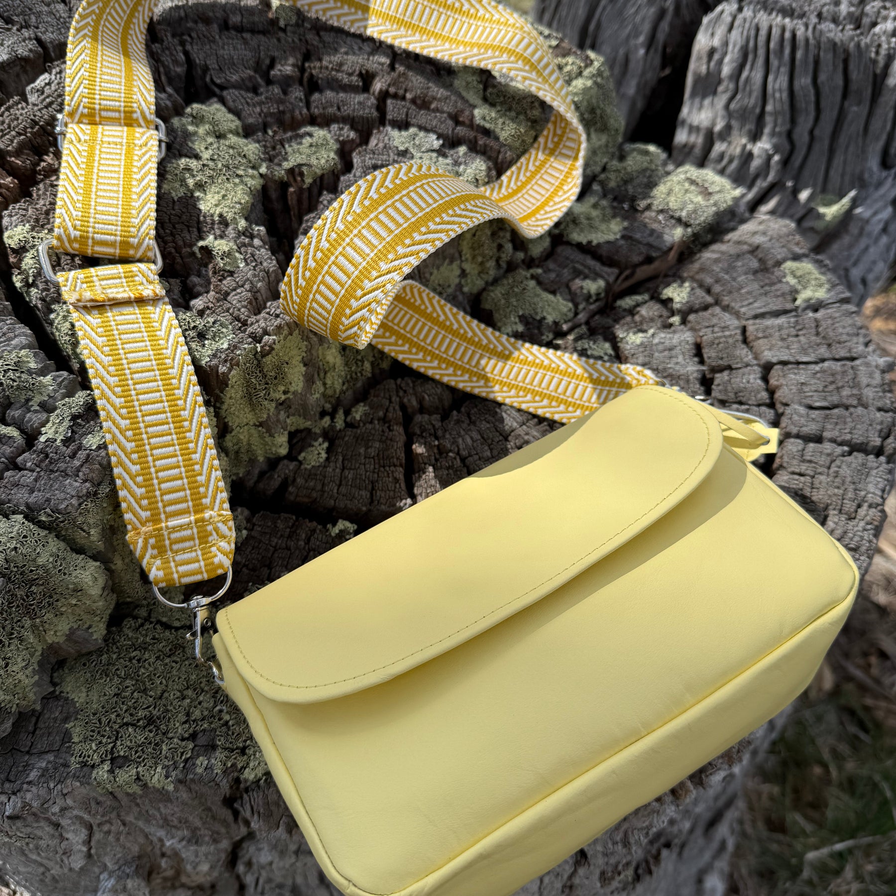 Lemon Meringue Cross Body Bag
