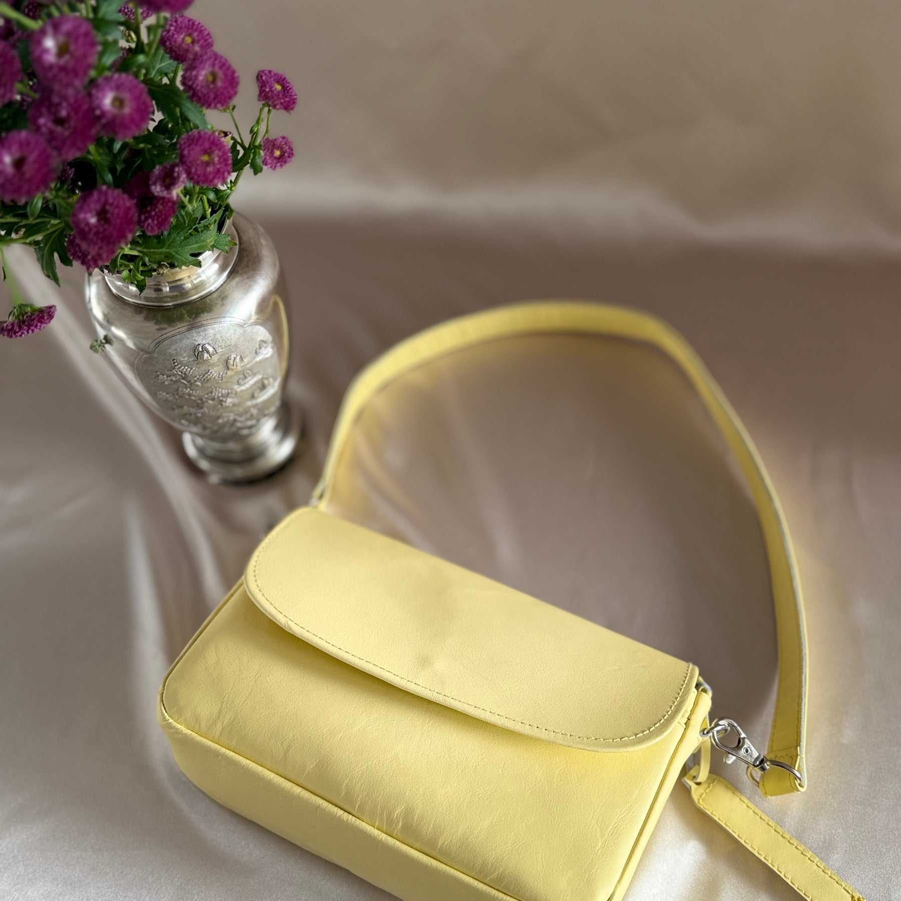 Lemon Meringue Cross Body Bag