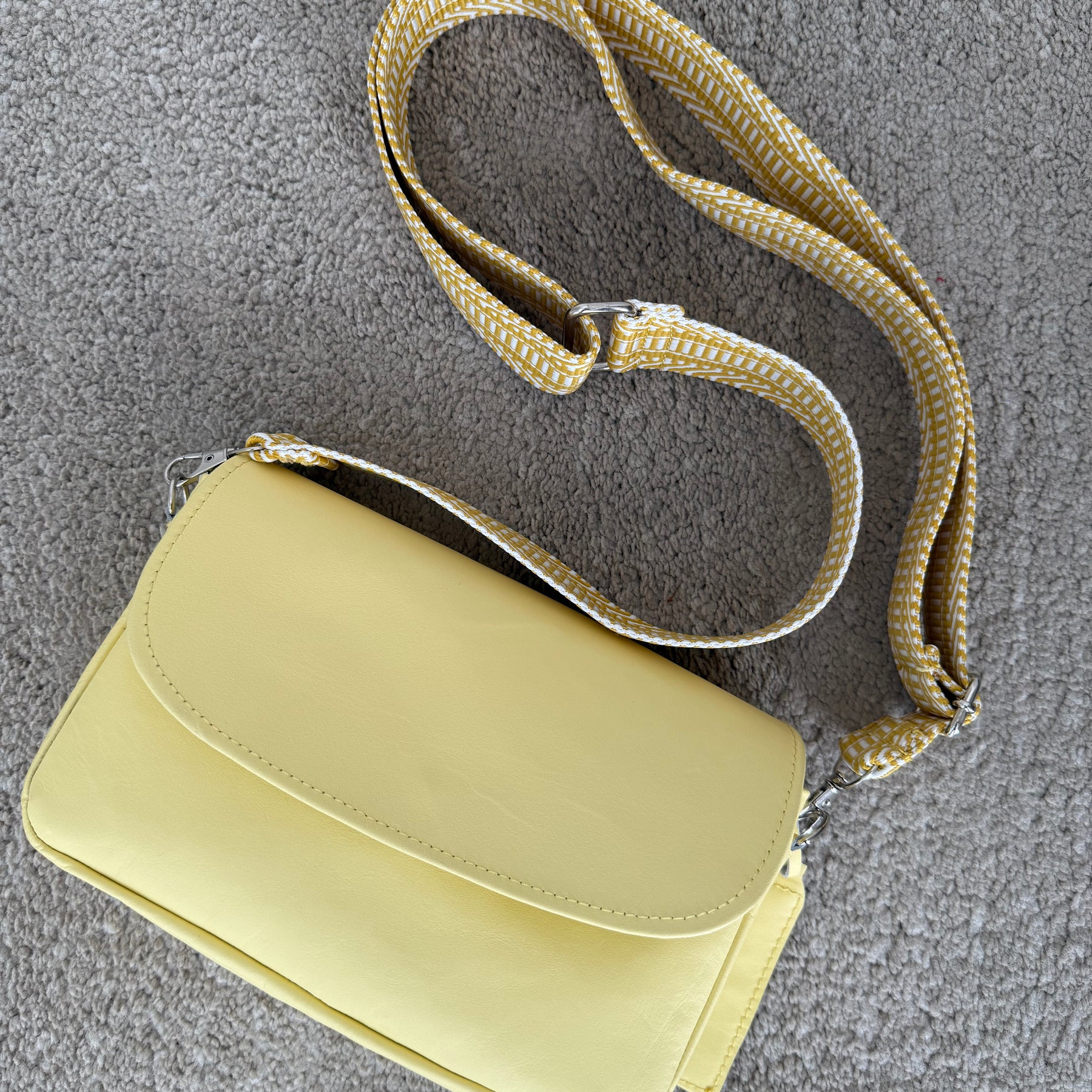 Lemon Meringue Cross Body Bag