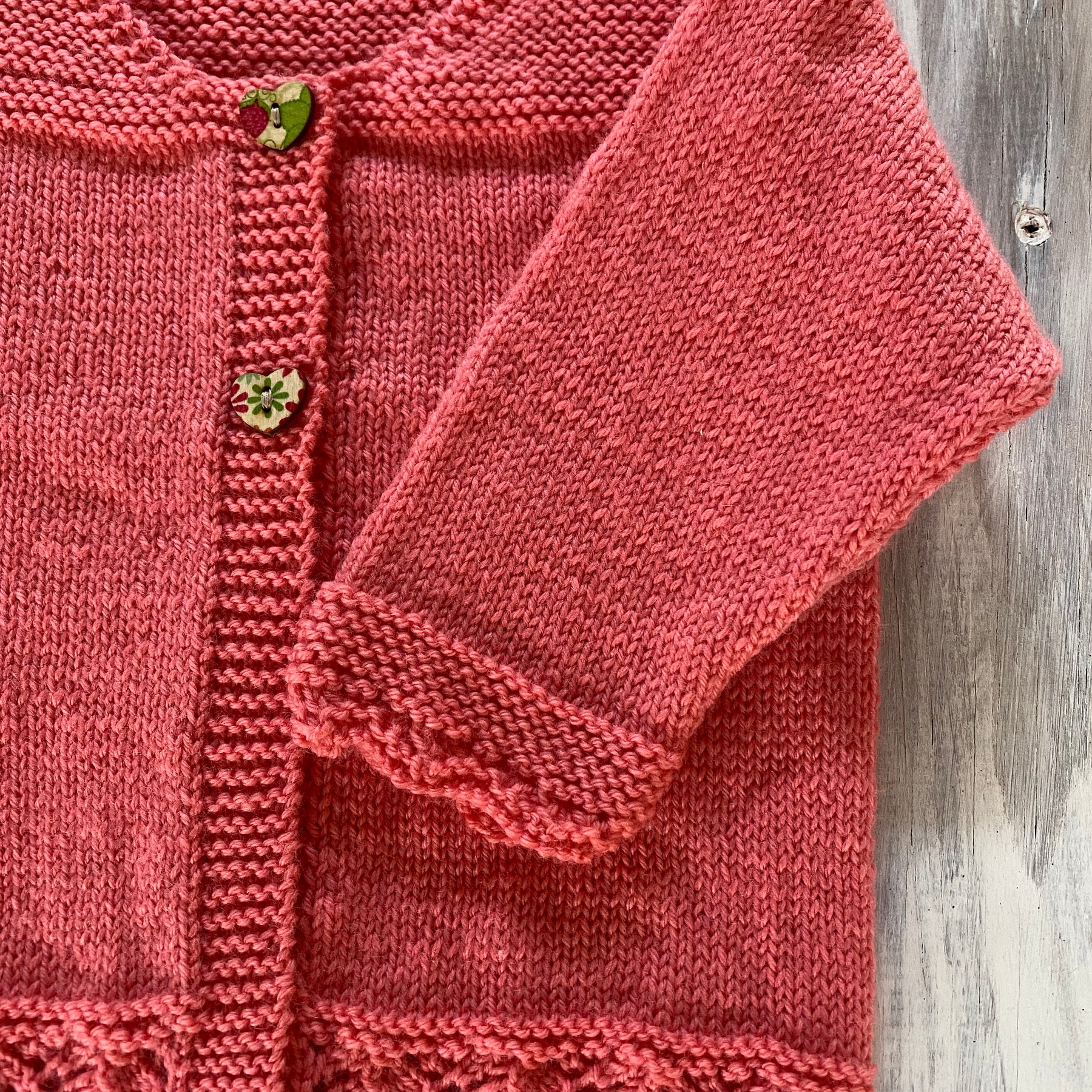 Baby’s Knitted Cardigan 9 to 12 months