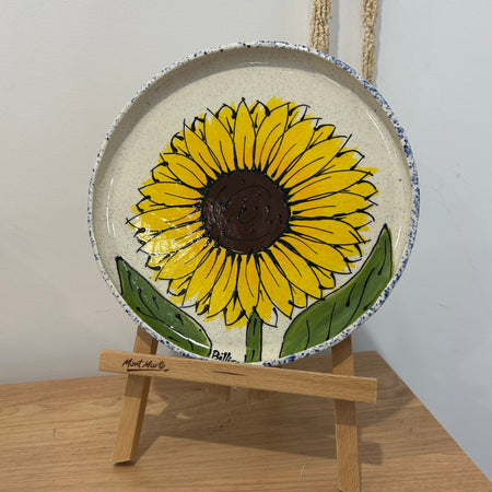Hand Painted Sunflower Platter Various Designs
