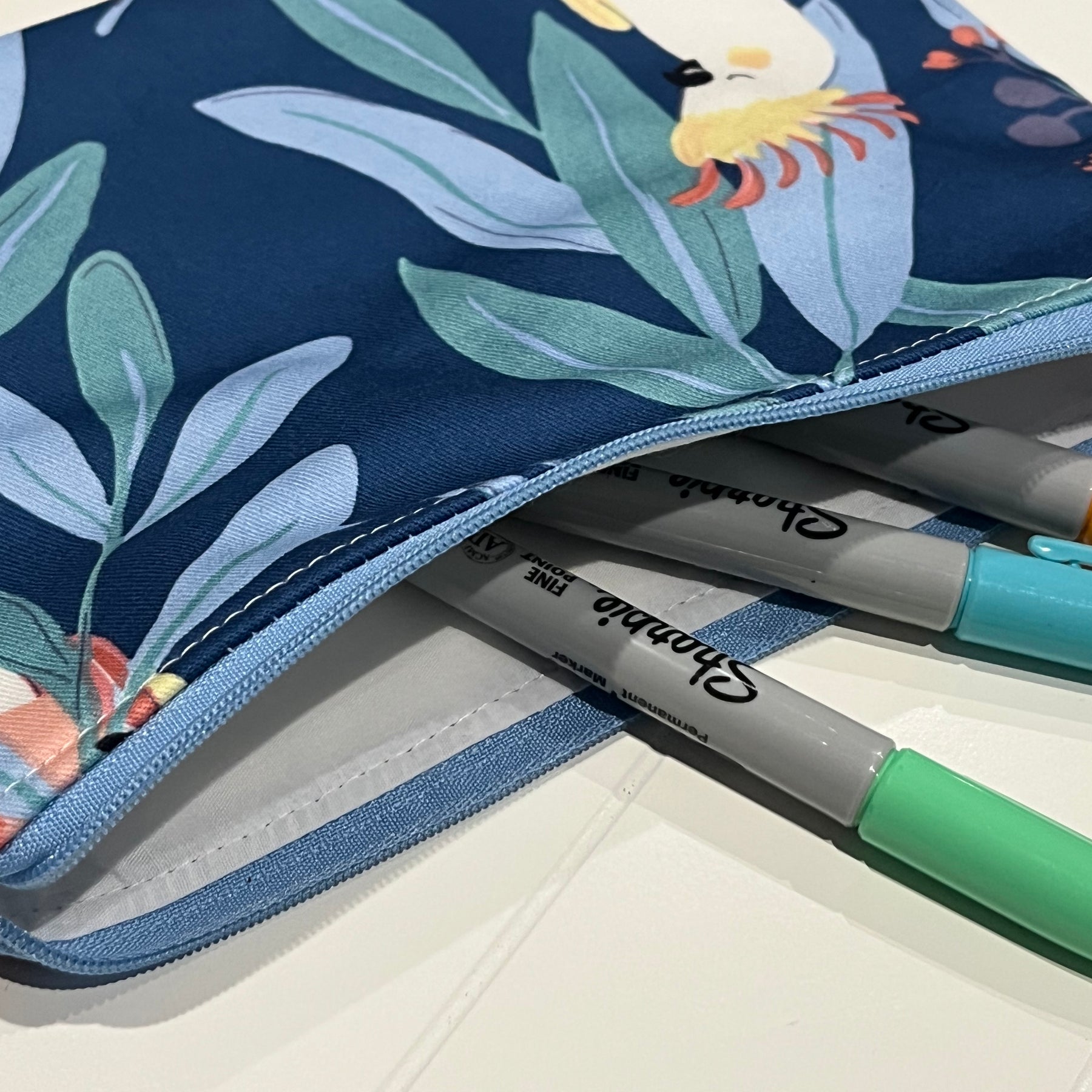 Cockatoo pencil case