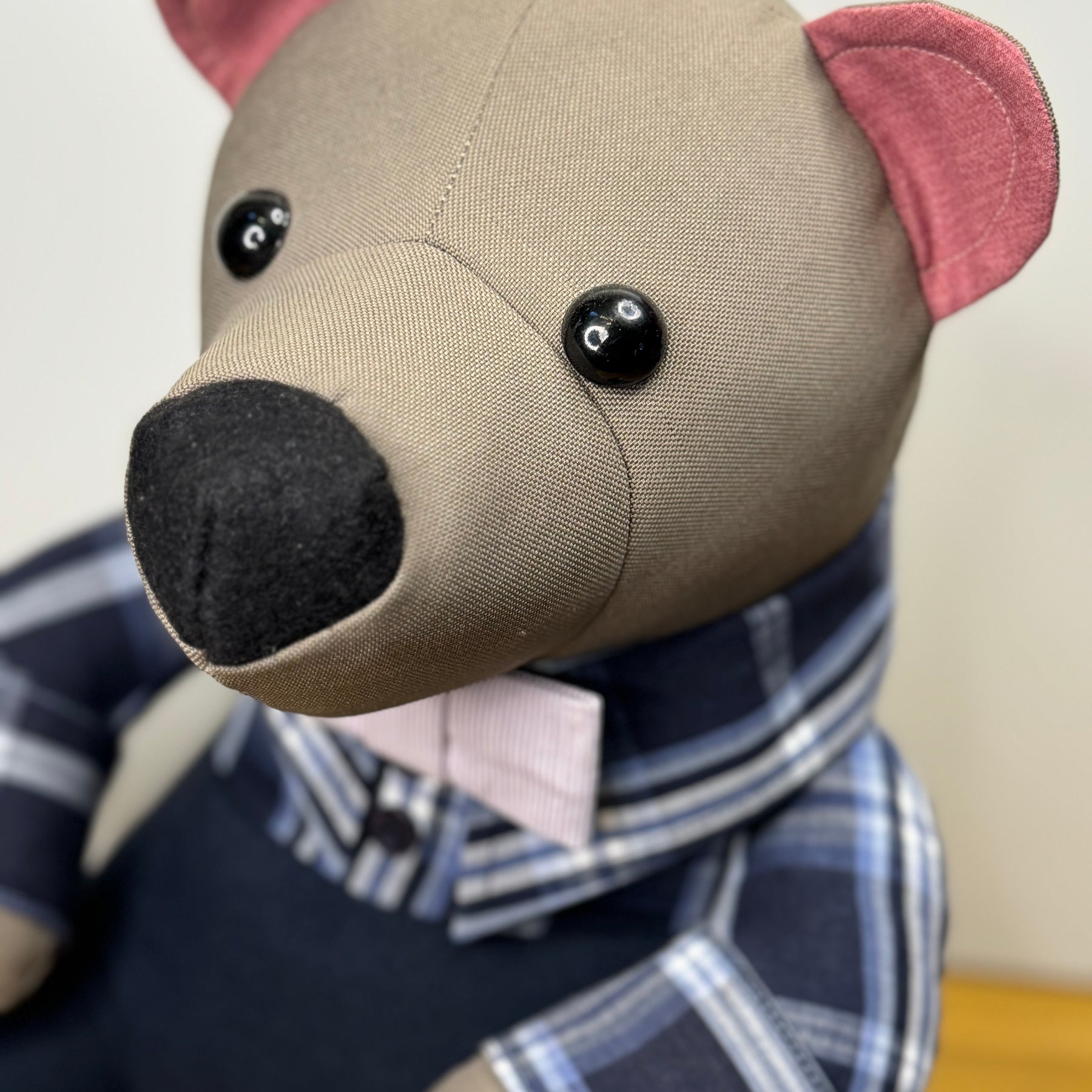 Custom Memory Bear –  Keepsake Teddy from Clothing – Personalised Handmade