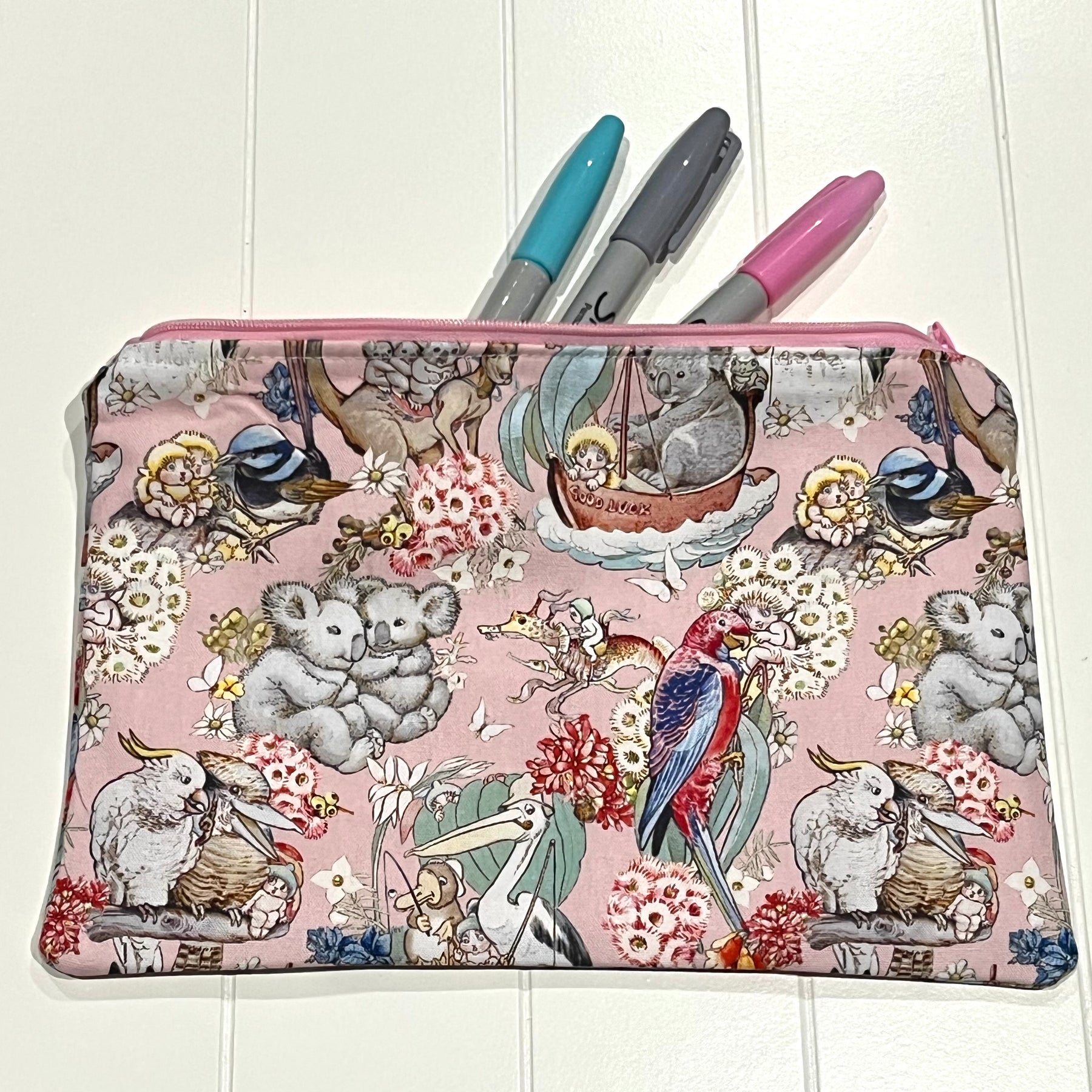 Australian animals pencil case