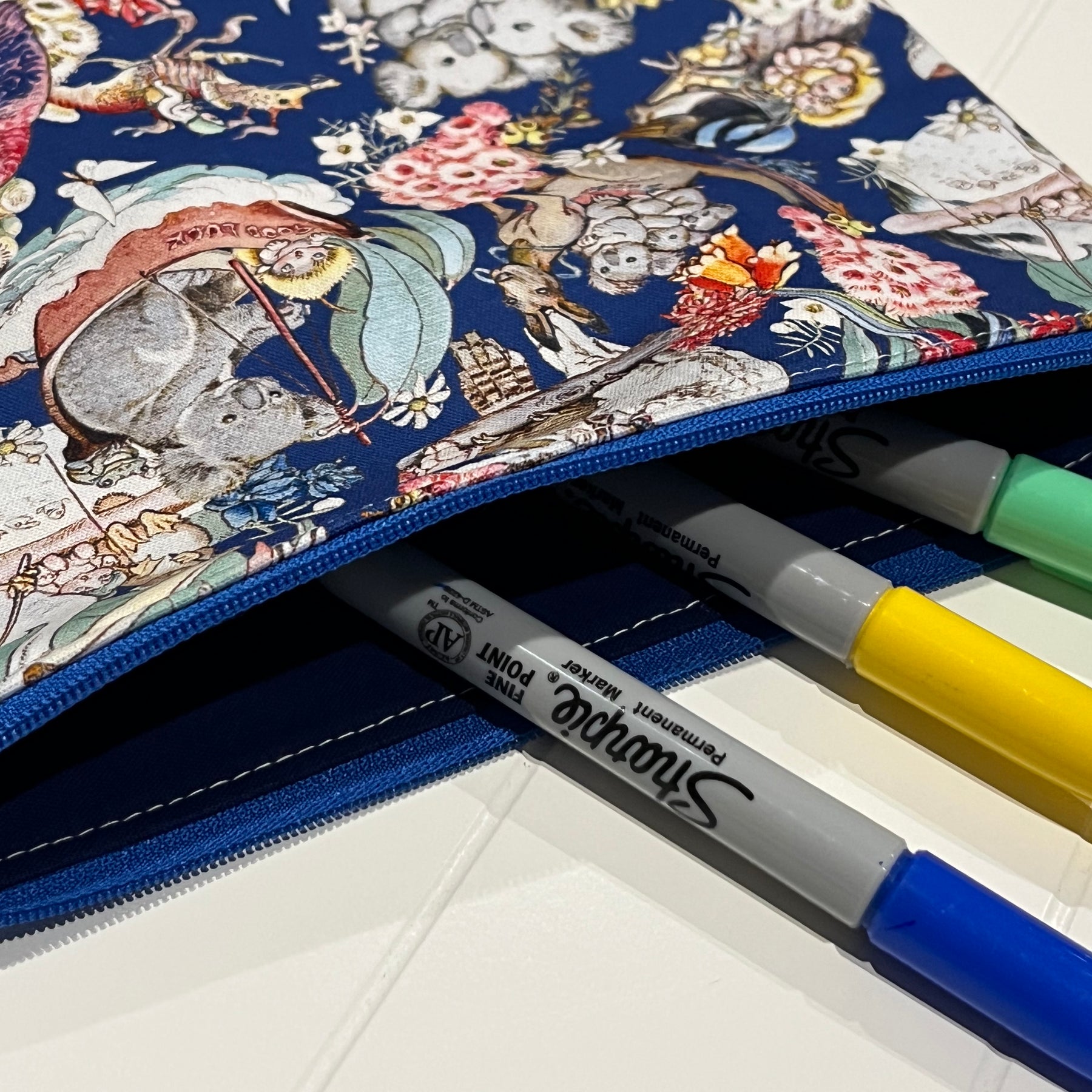 Australian animals pencil case