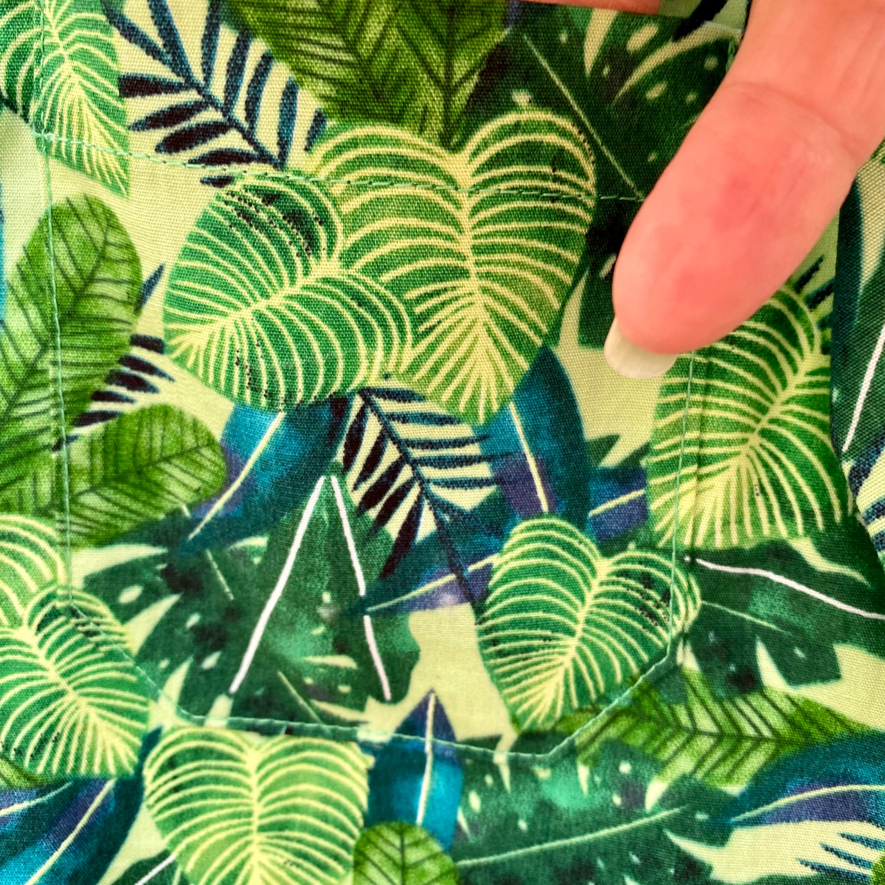 Boys Tropical Leaf Print Shirt Size 5
