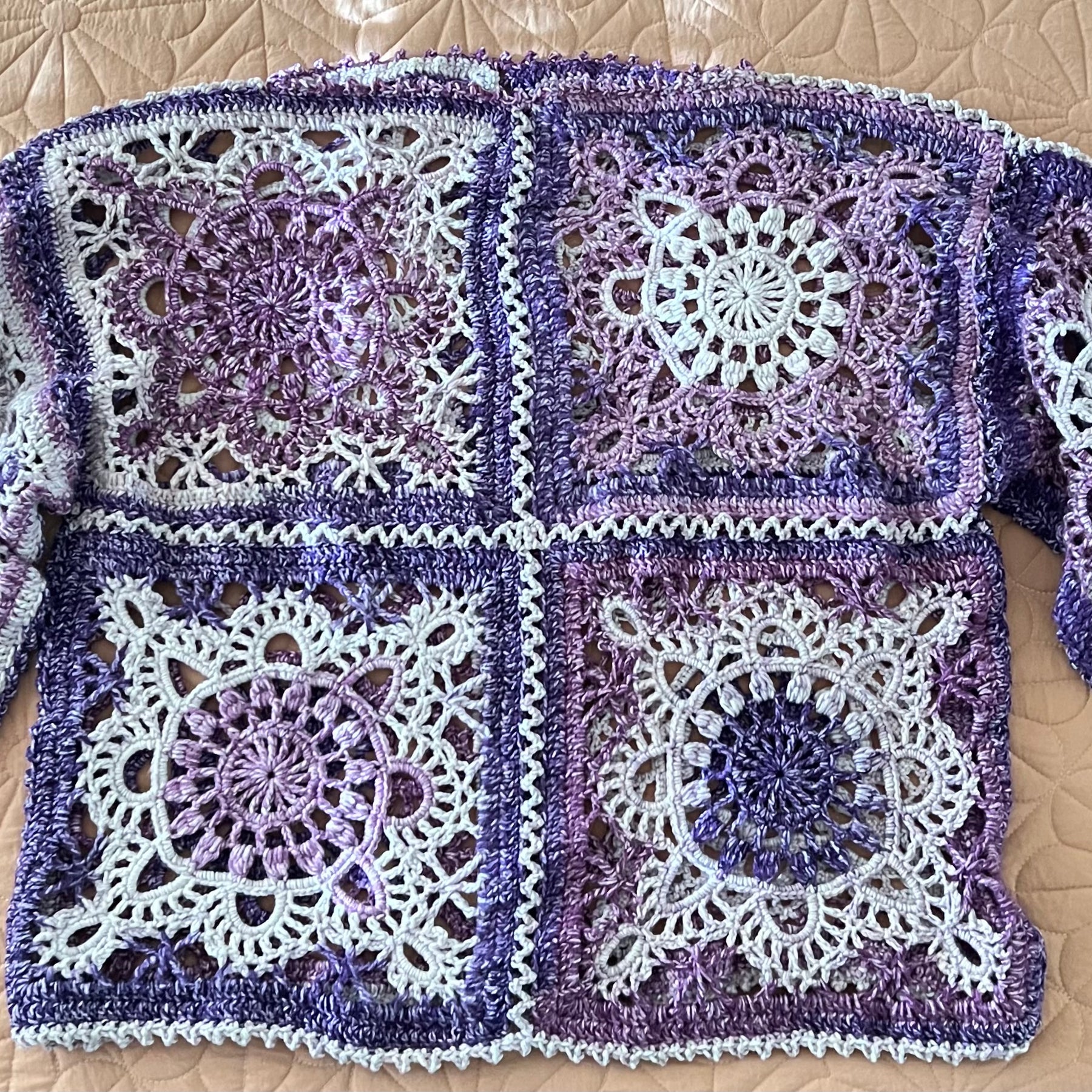 Turkish Granny Square Crochet Top