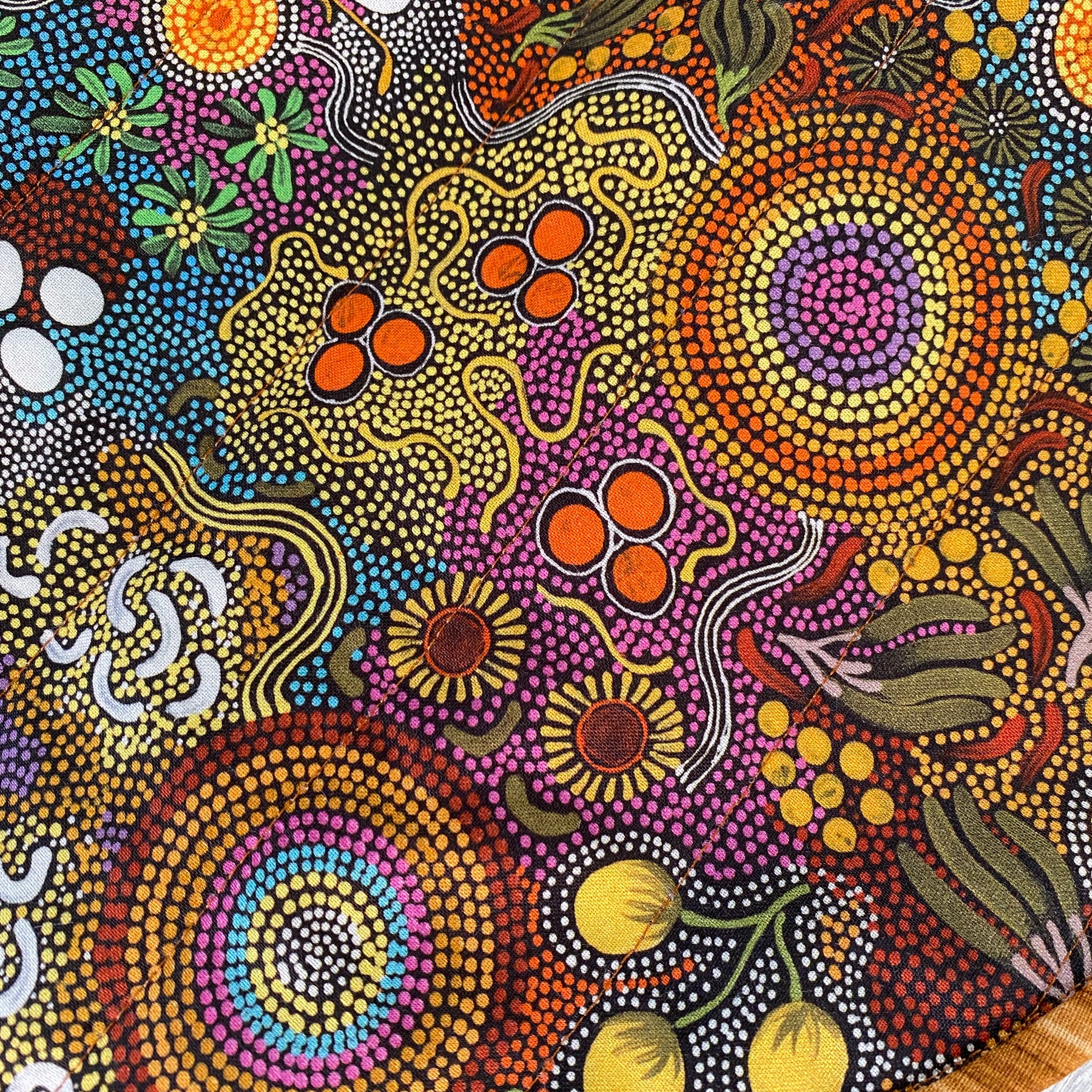 Casserole Carrier Round Budgerigar Dreaming