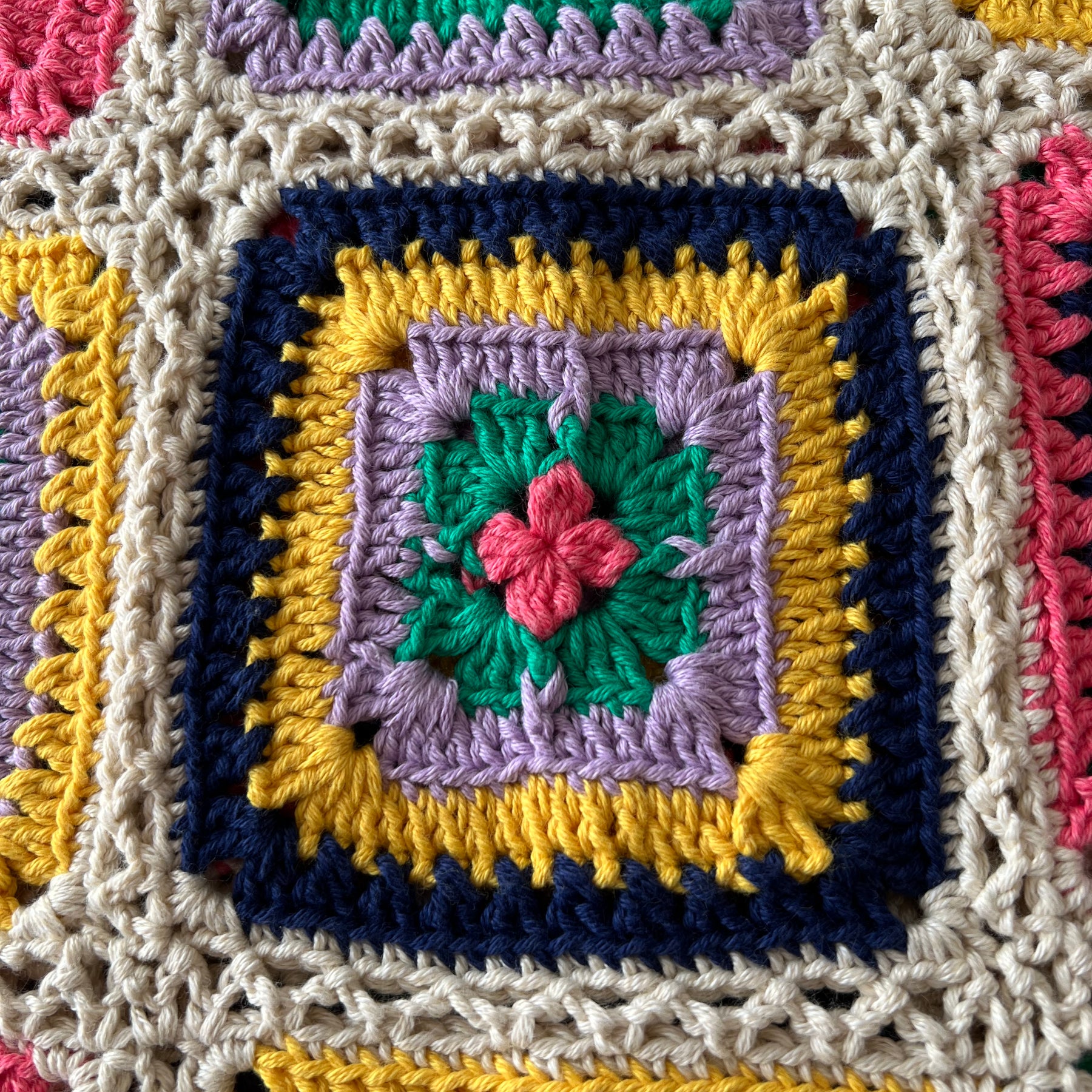 Crochet Bold and Bright Blanket