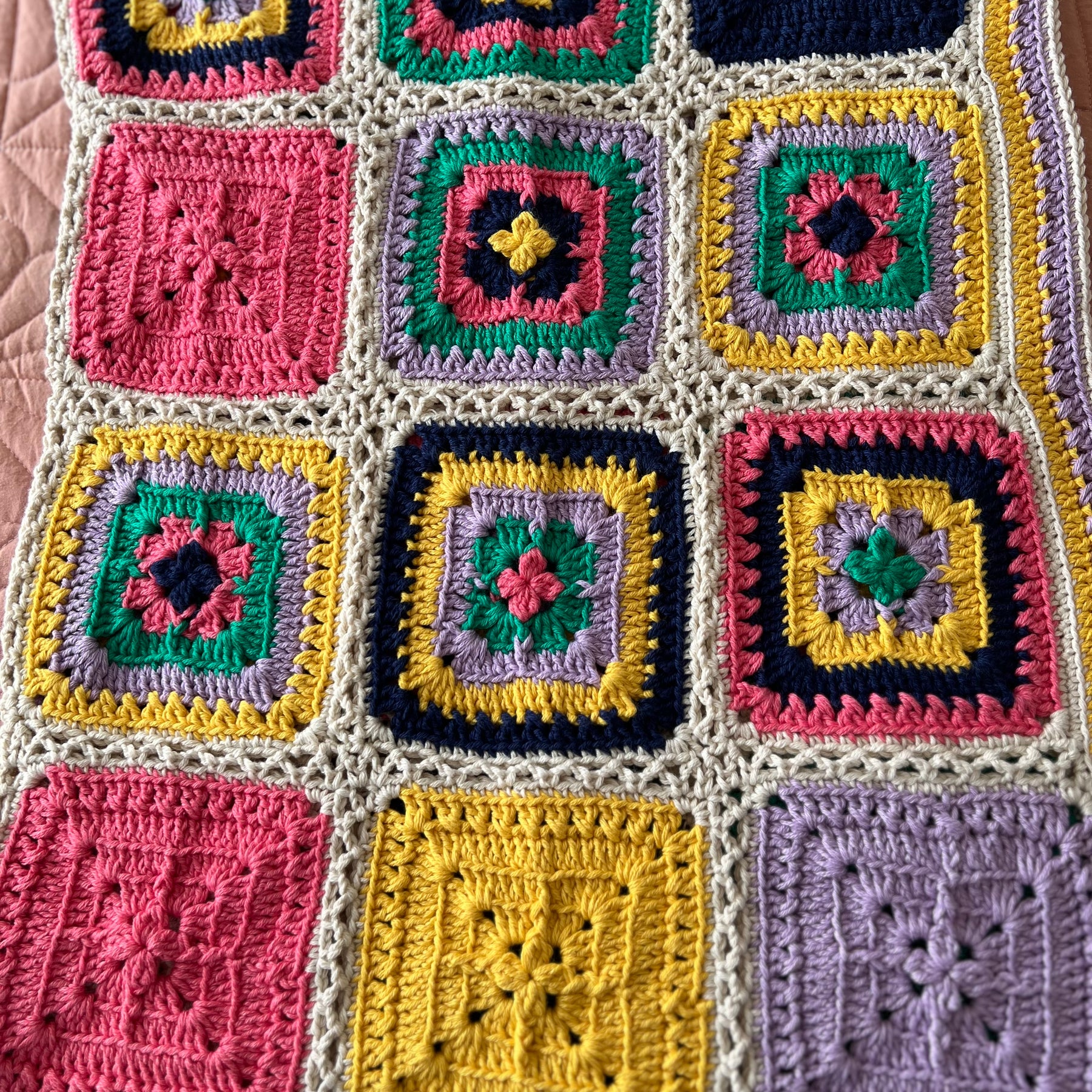 Crochet Bold and Bright Blanket