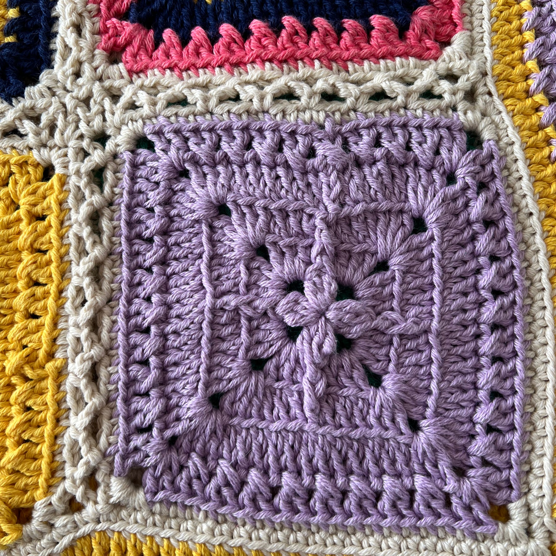 Crochet Bold and Bright Blanket