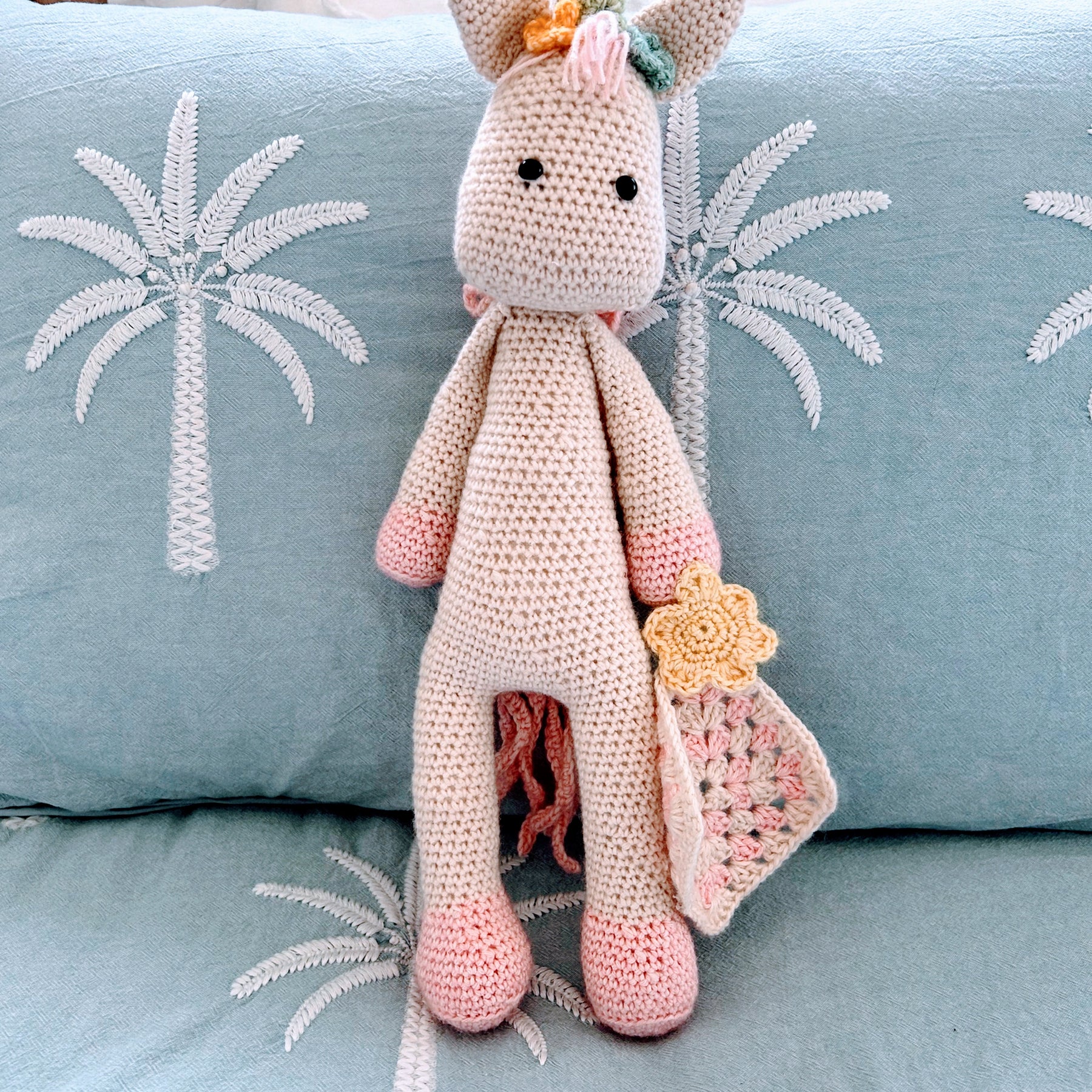 Beautiful Crocheted Unicorn