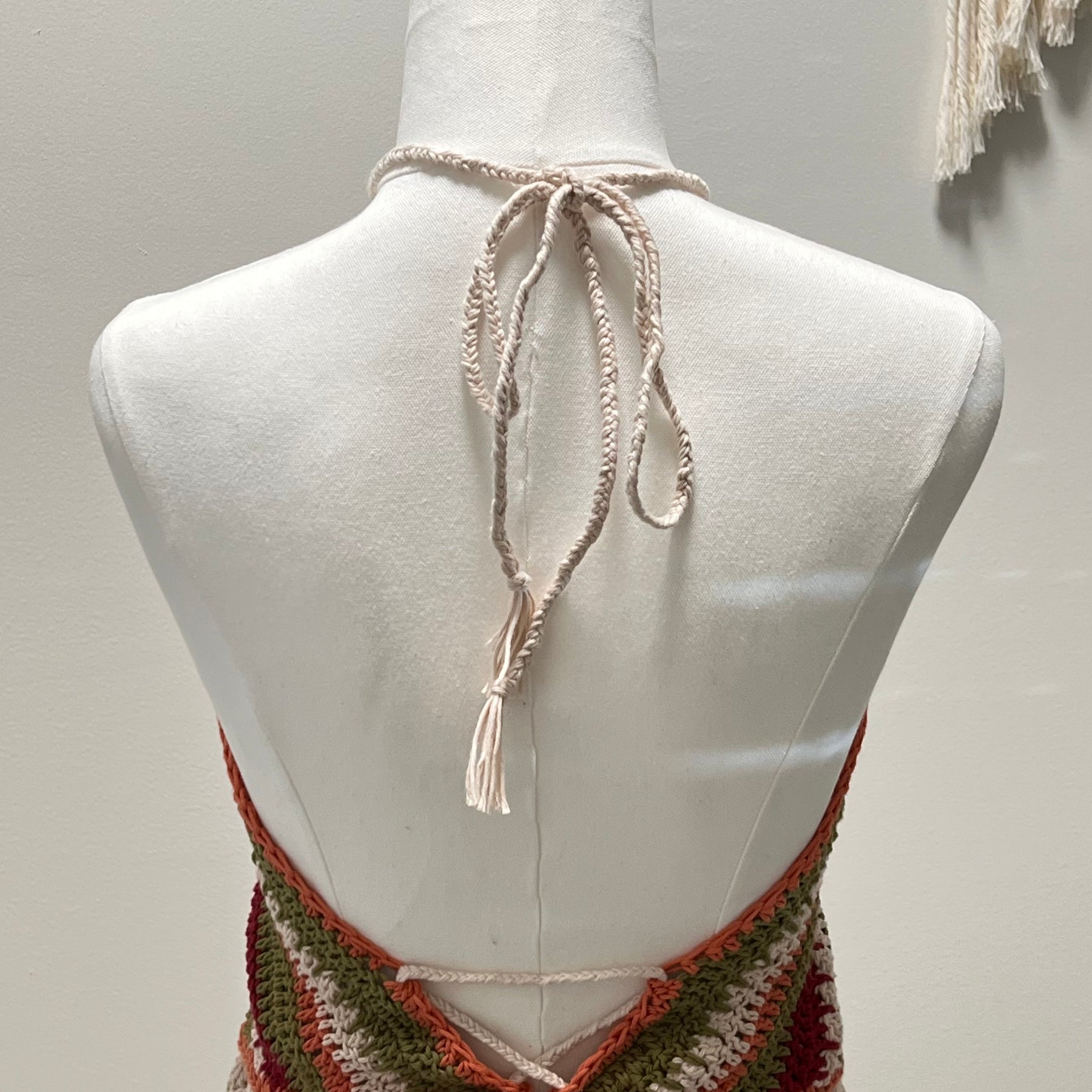 Pura Vida Crochet Halter Top