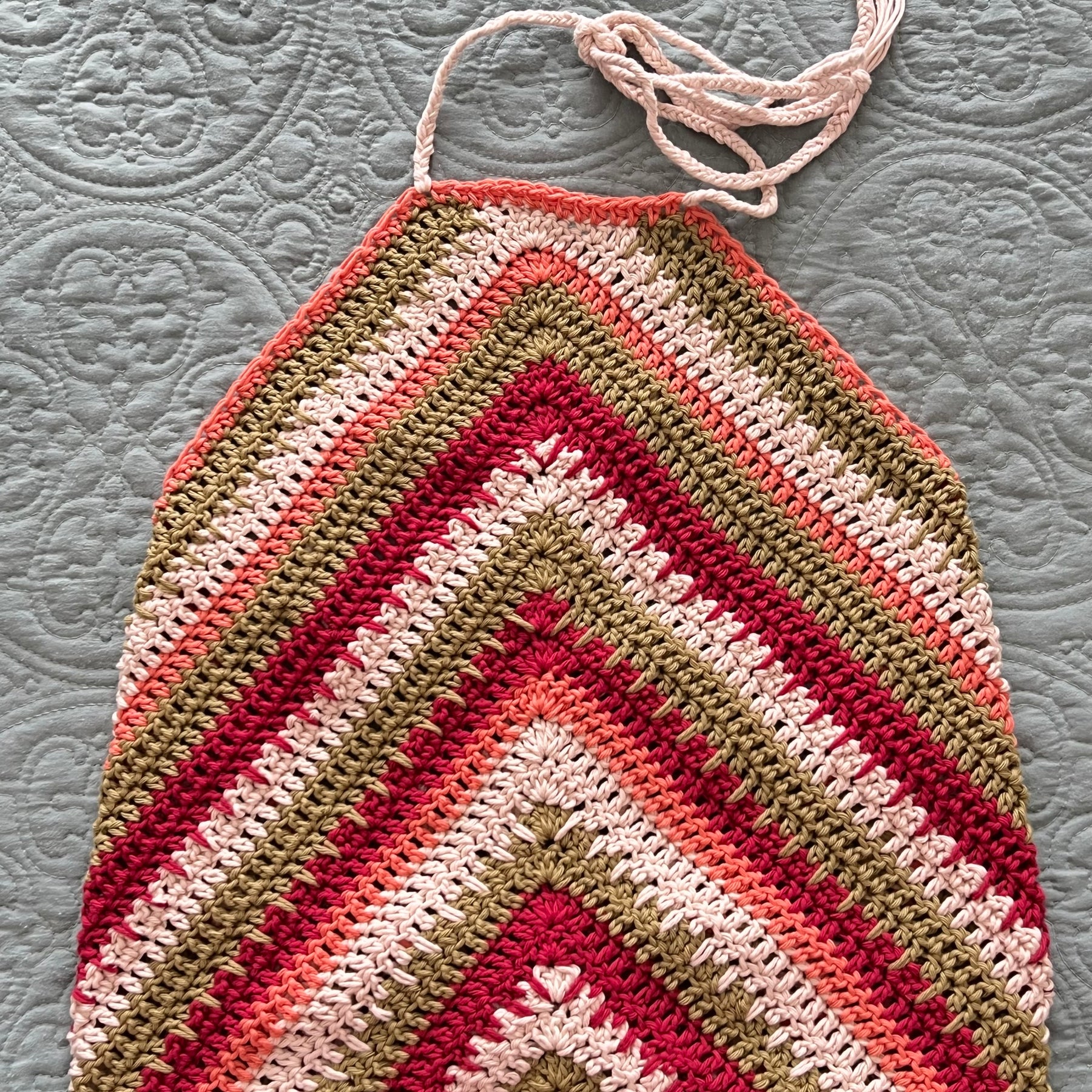 Pura Vida Crochet Halter Top