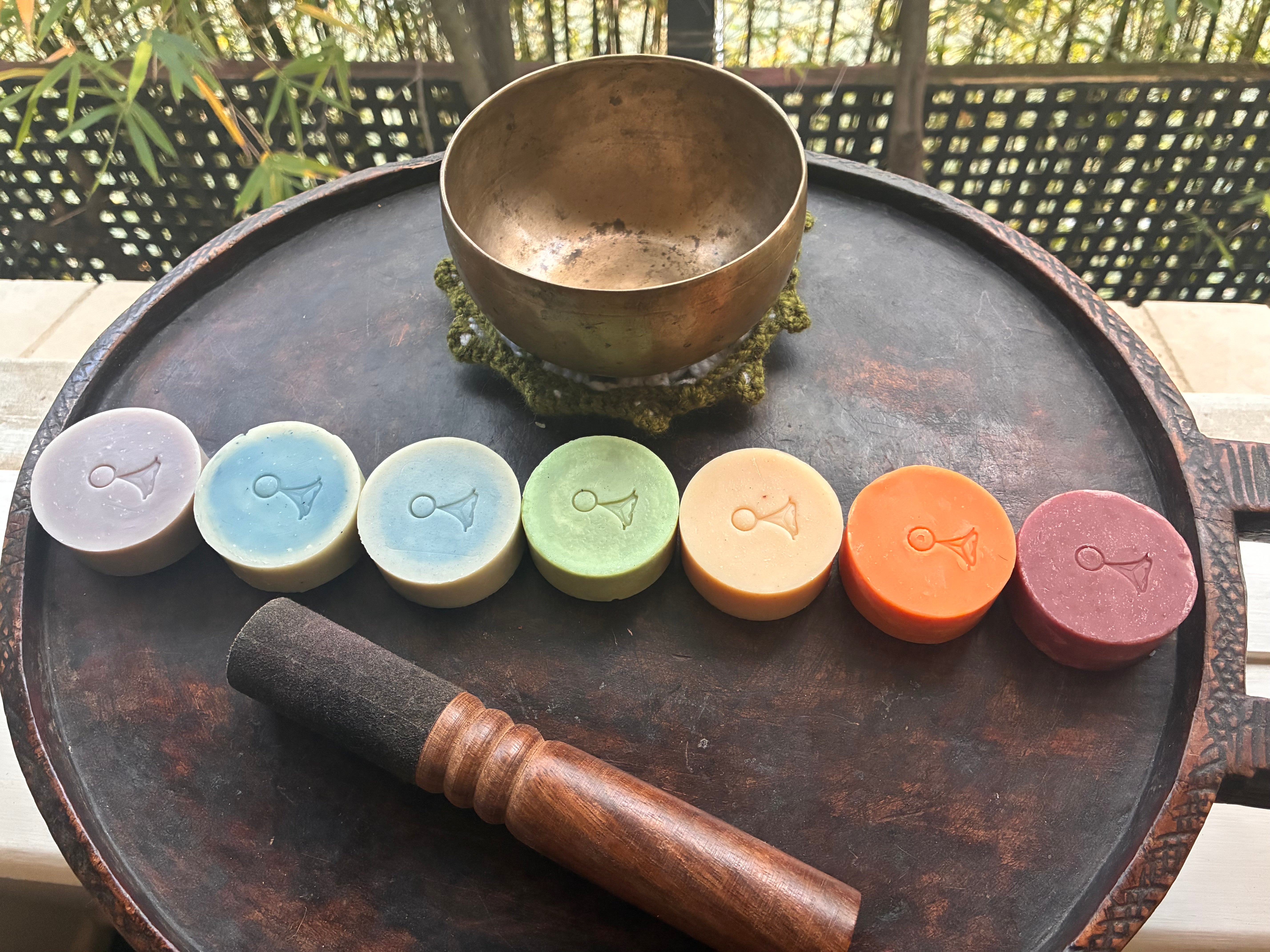 Chakra Soap Set|Seven Chakra Soap | mindfulness & Energy