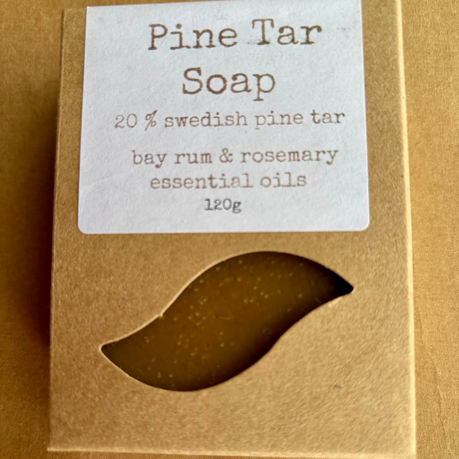 Pine Tar Soap with Essential Oils