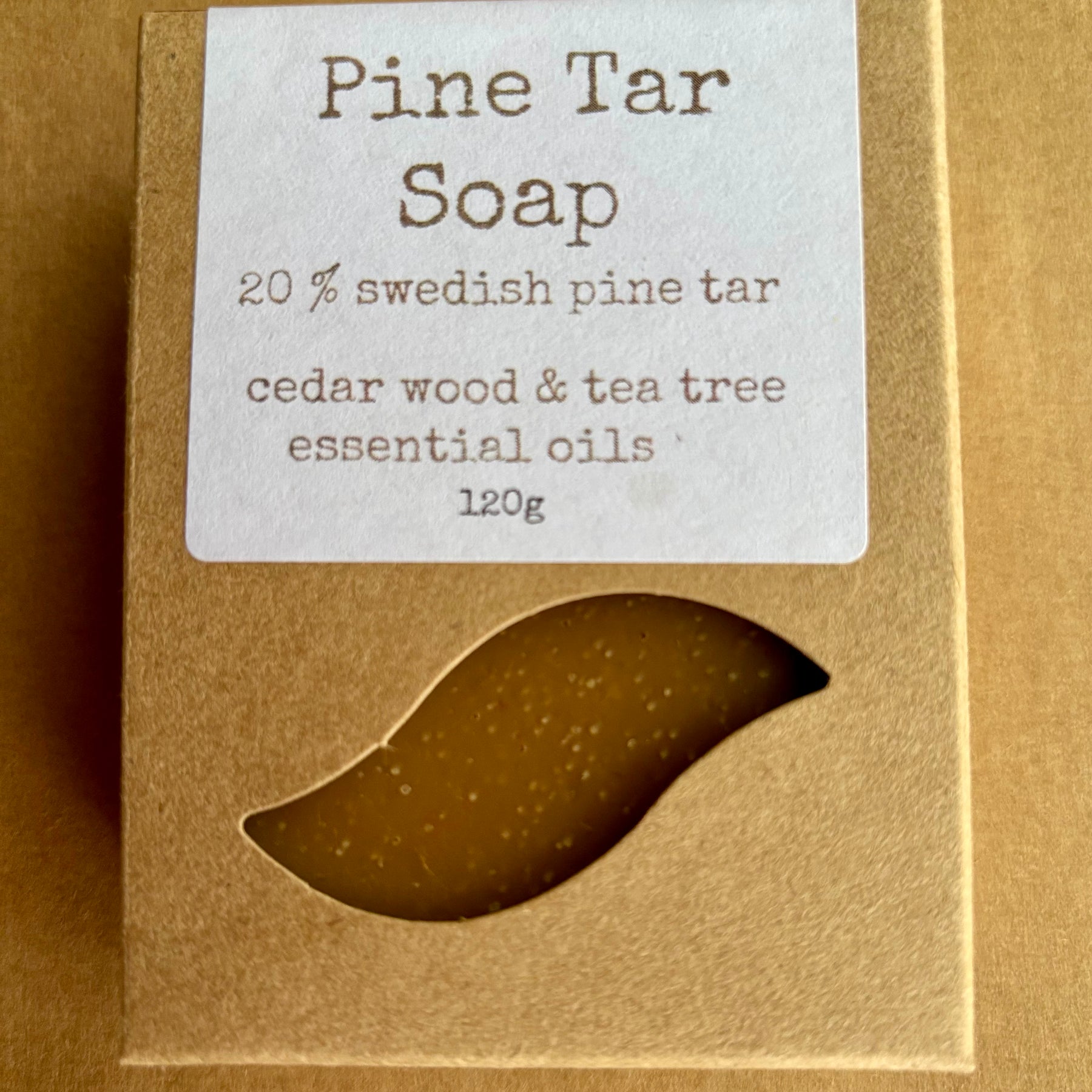 Pine Tar Soap with Essential Oils