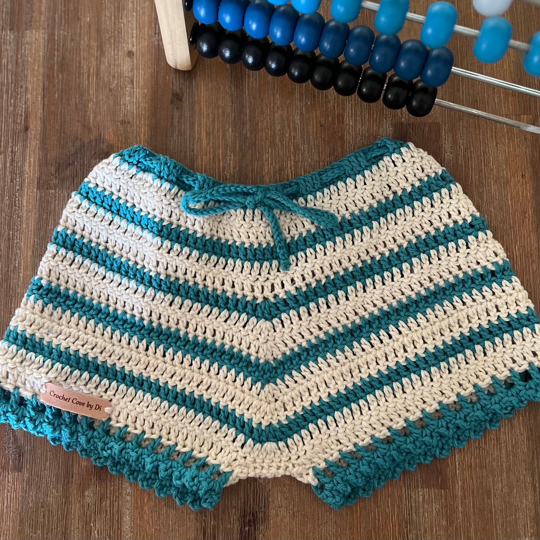 Girl’s Crochet Summer Shorts and Top Set