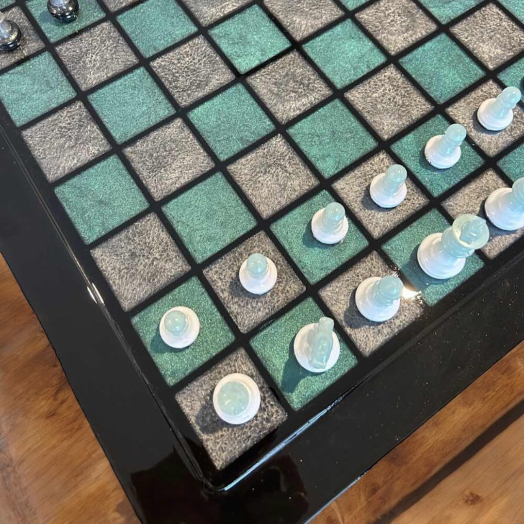 Chess Set - Timber/Resin (Made to Order)
