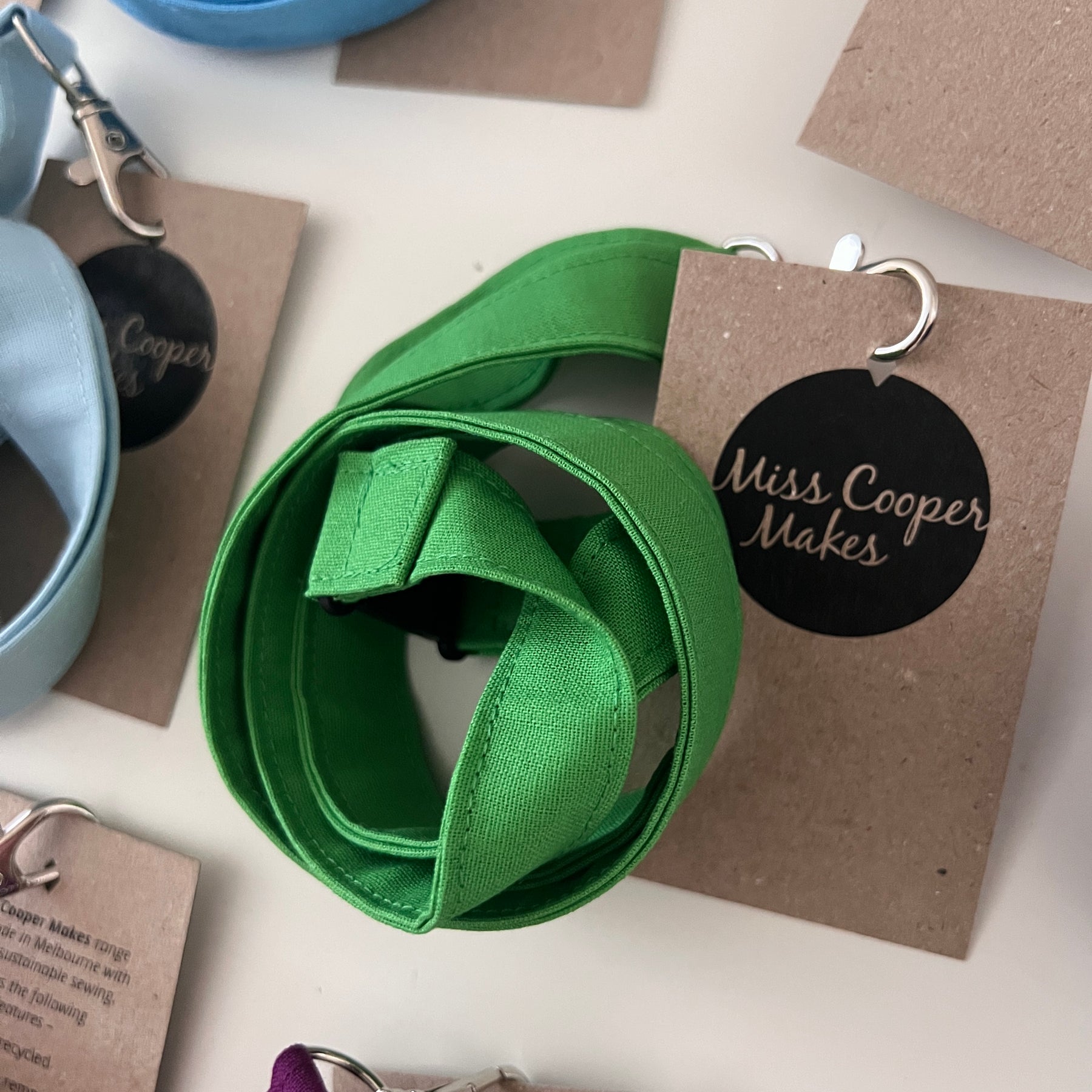 Fabric Lanyards - Solid Colours -with quick-release safety clasp