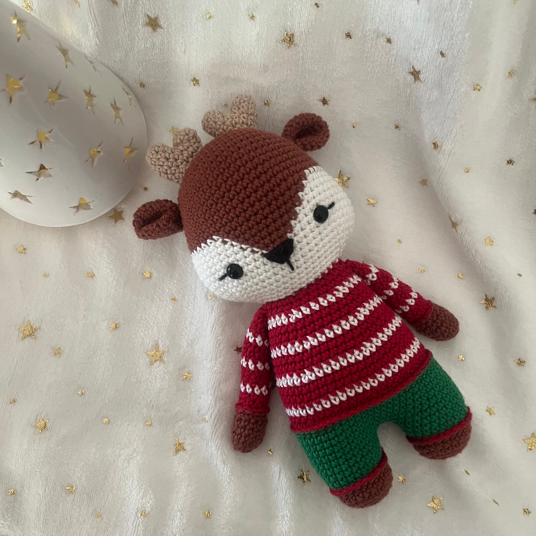 Crochet reindeer