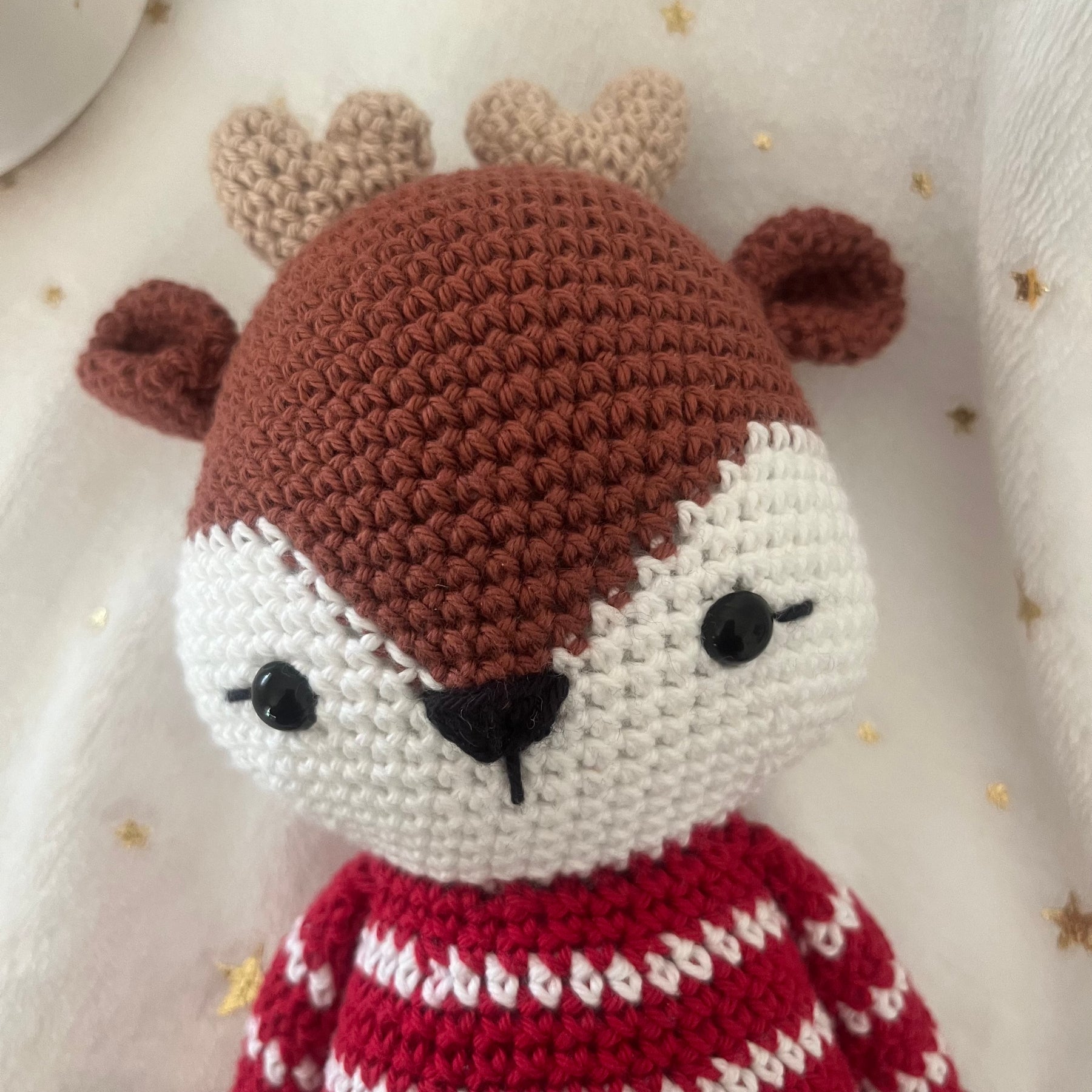 Crochet reindeer