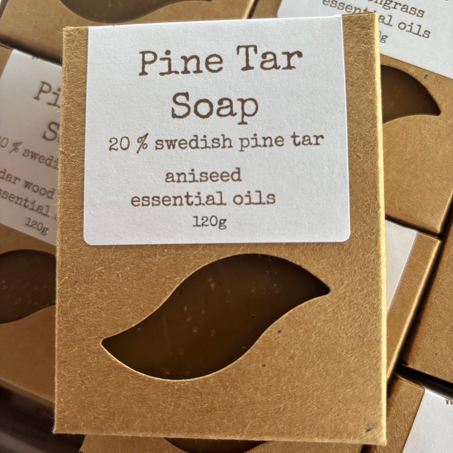 Pine Tar Soap with Essential Oils
