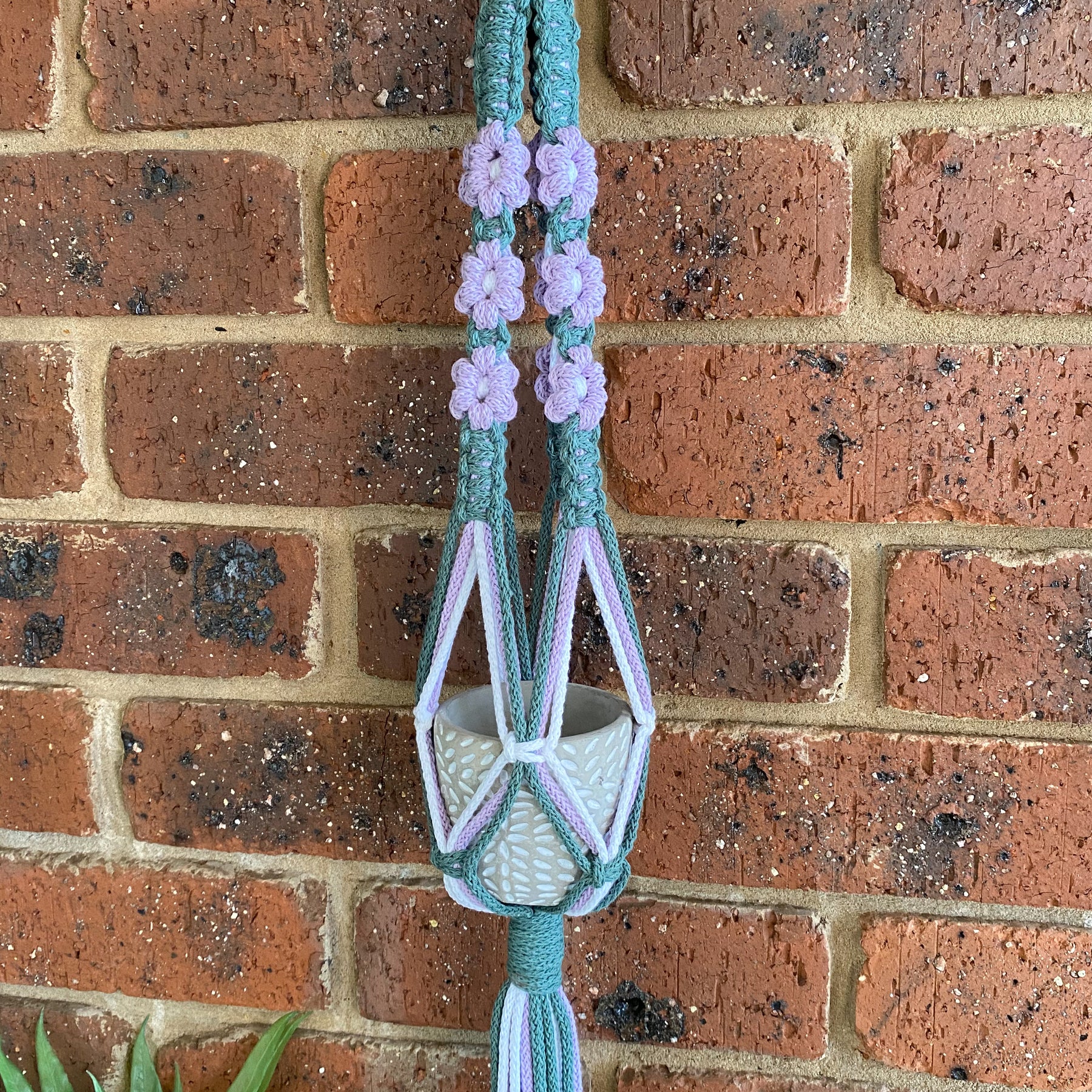 Macrame Gift Box - Lilac