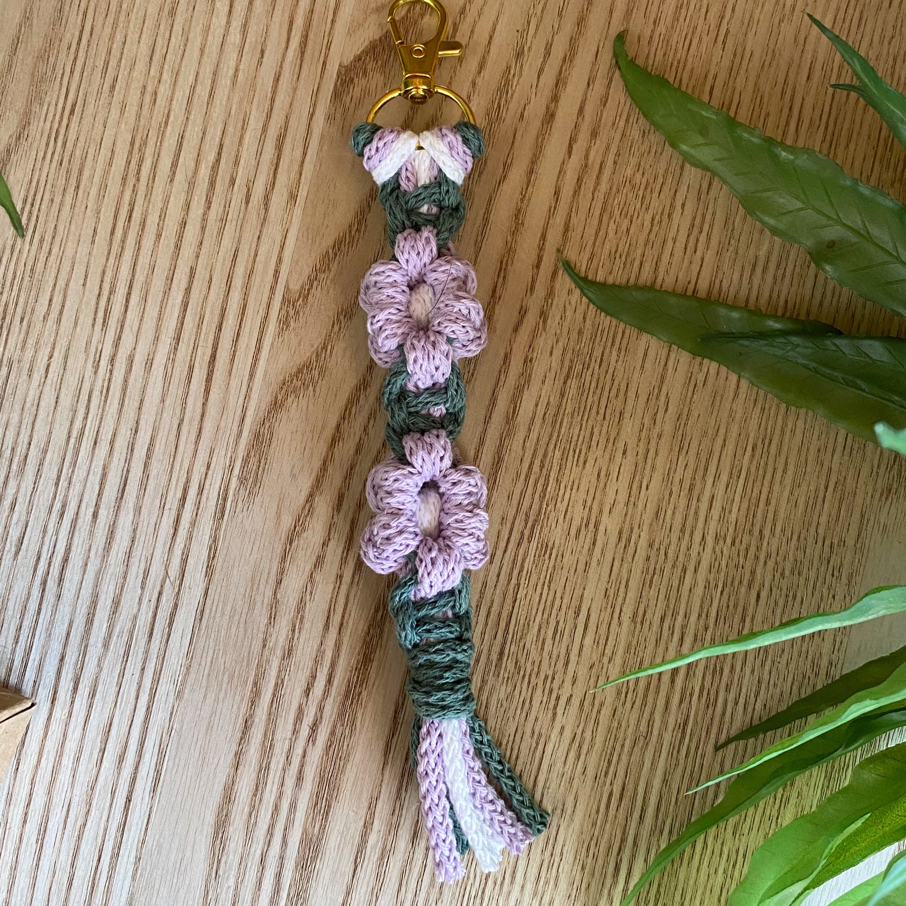 Macrame Gift Box - Lilac